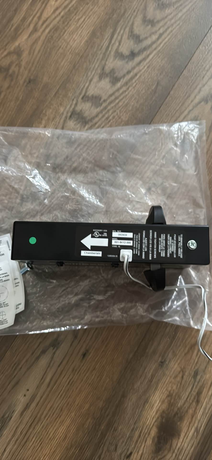 NEW Liftmaster / CHAMBERLAIN Automatic jackshaft power lock [hidden ...