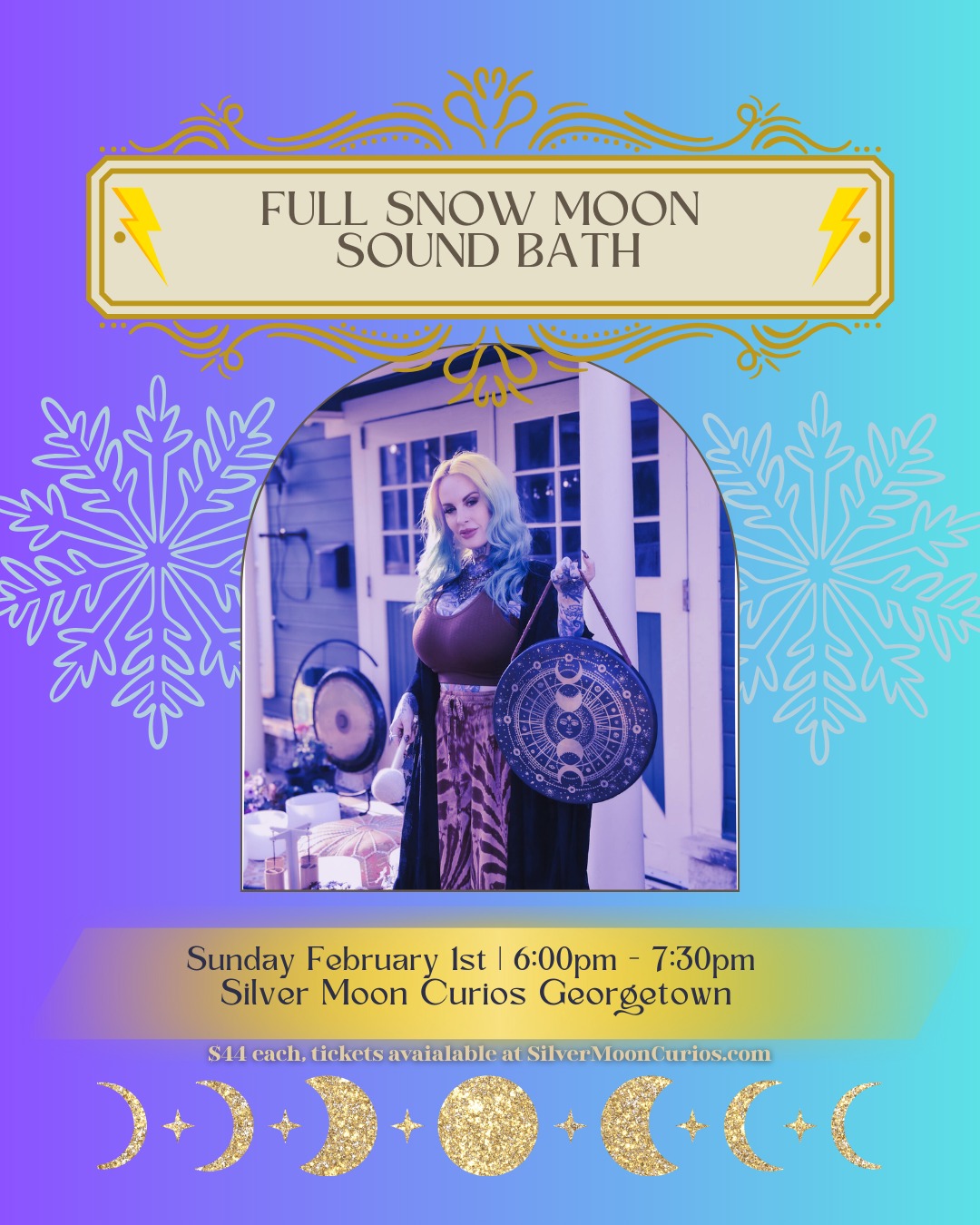 Full Snow Moon Sound Bath