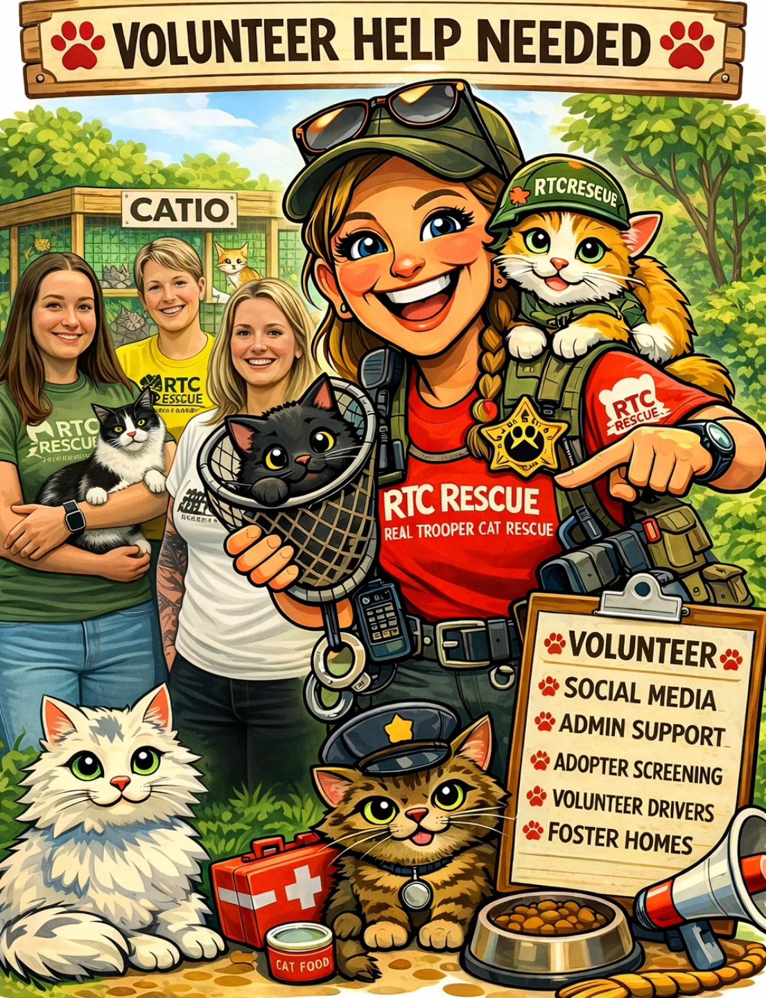 Real Trooper Cat Rescue added a... - Real Trooper Cat Rescue
