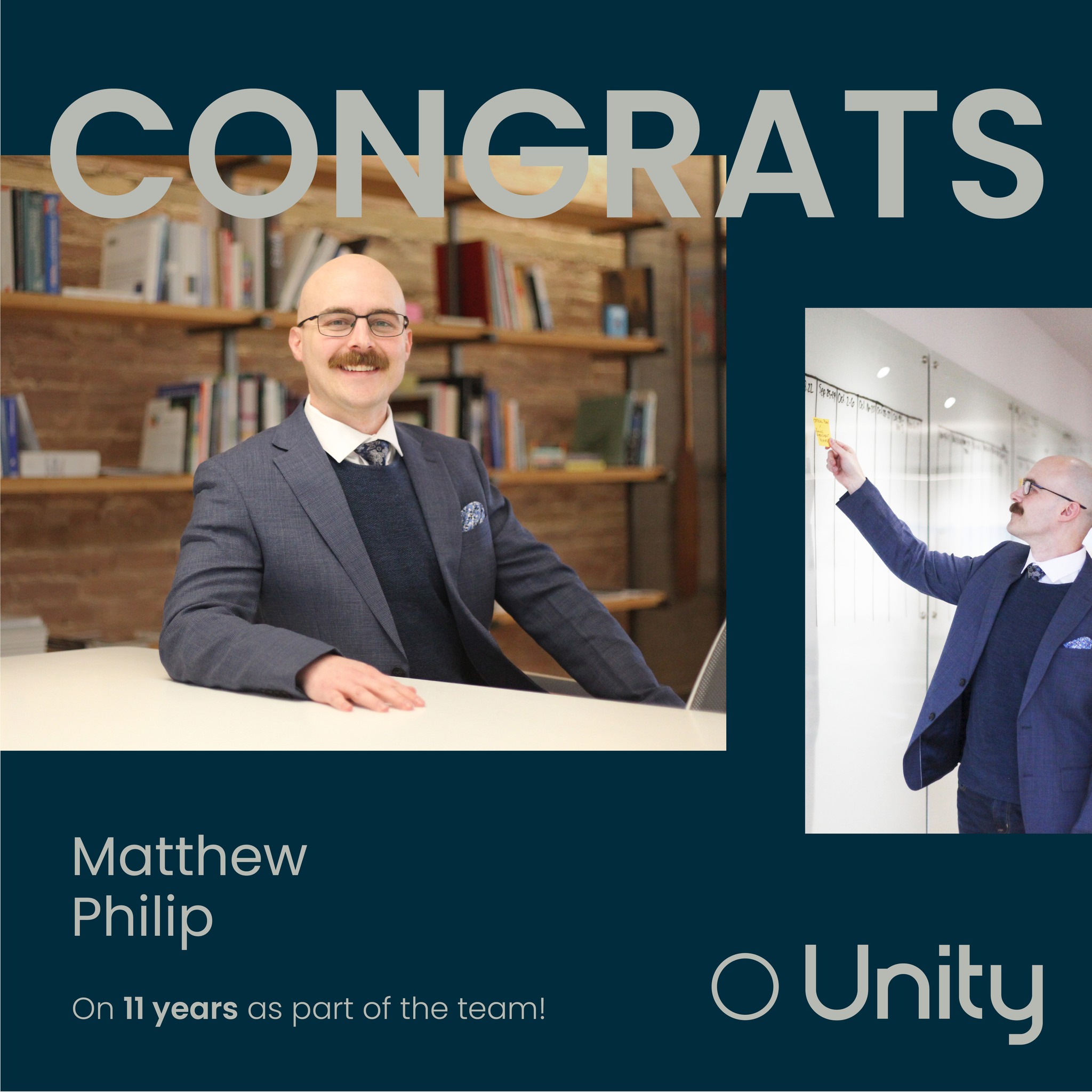 Today, we celebrate Matthew's... - Unity Design Studio Inc.