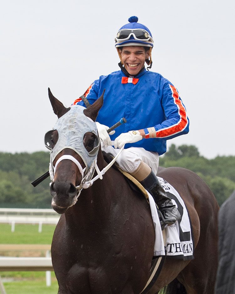 Let's Go Racing Parx - All smiles because it’s Saturday AND there’s ...