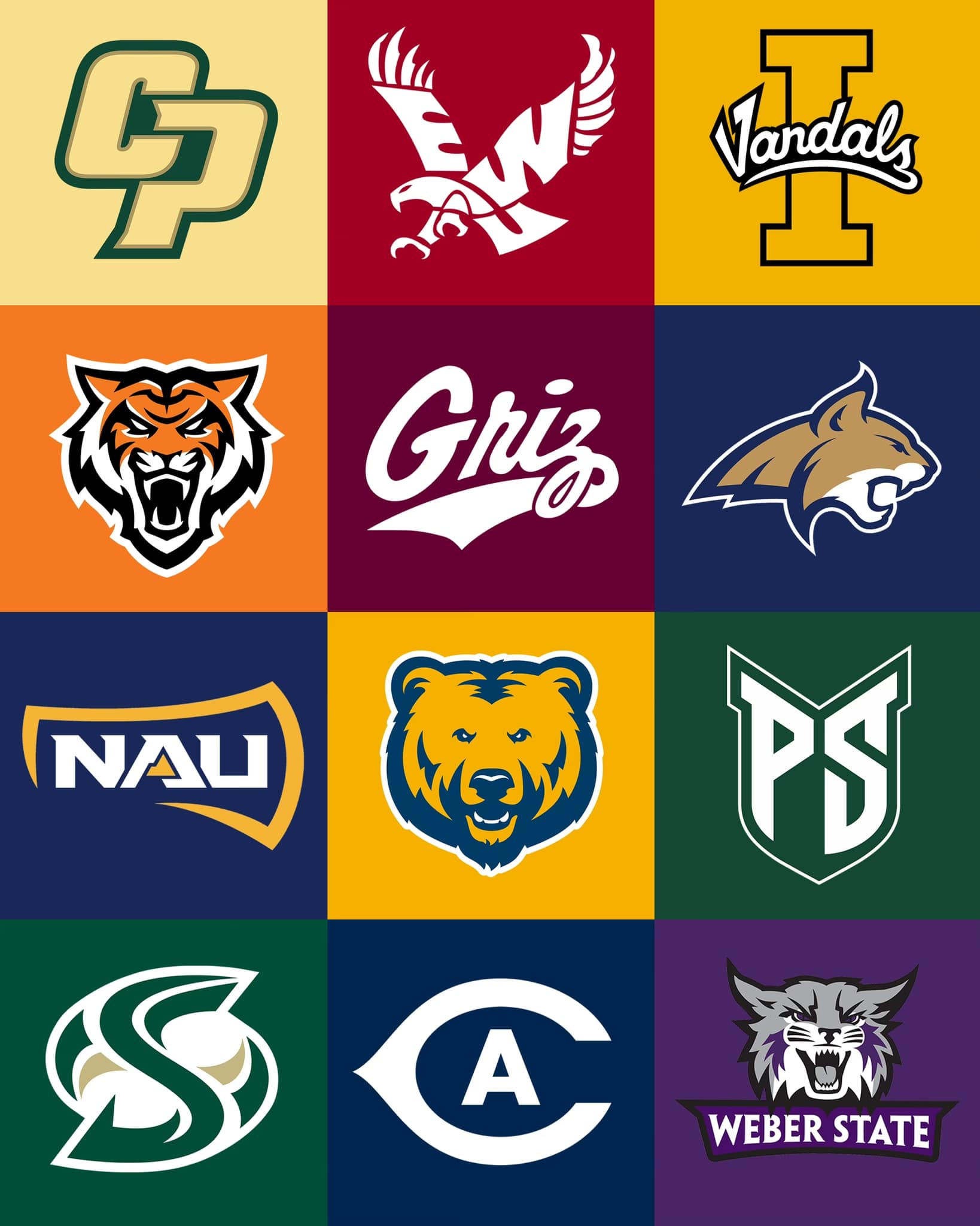 Happy College Colors Day‼️ Who are... - Big Sky Conference
