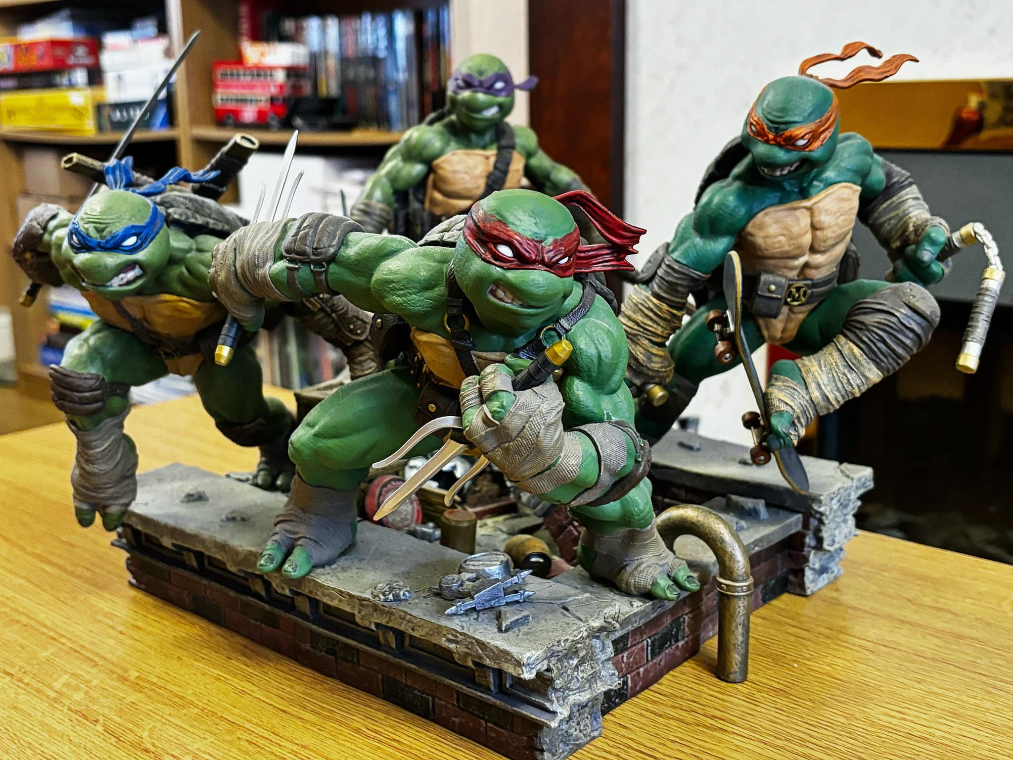 Les Tortues ninja statuette 1/2 Leonardo 86 cm | Liège