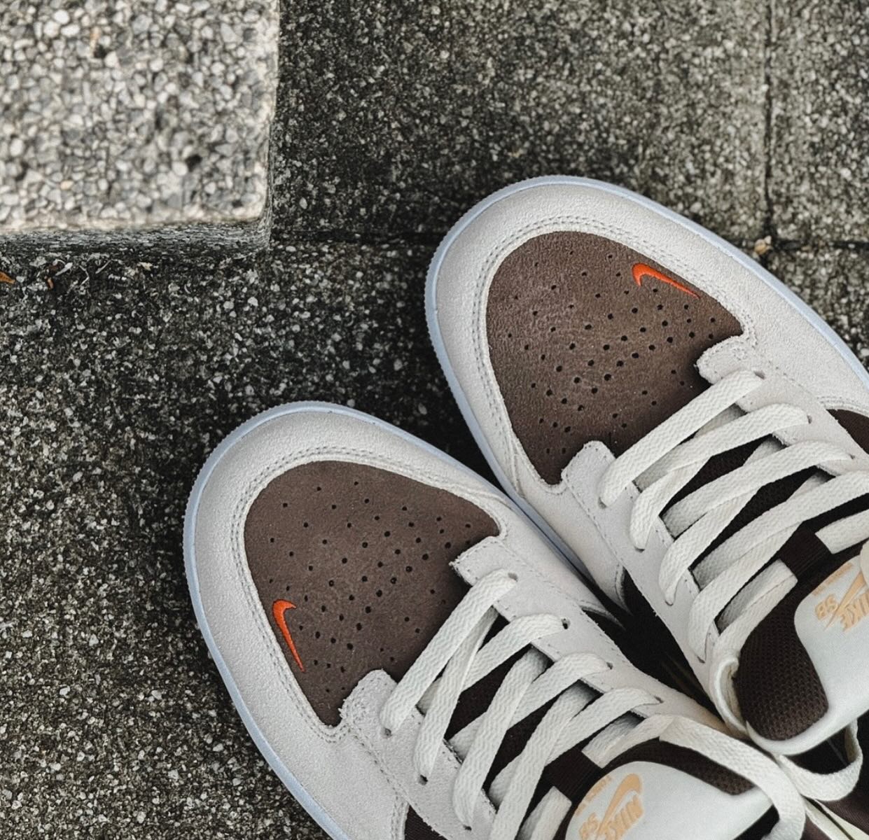 NIKE SB FORCE 58 REVERSE MOCHA ? SIZE US MEN 4.5 us / 36.5 Eur 