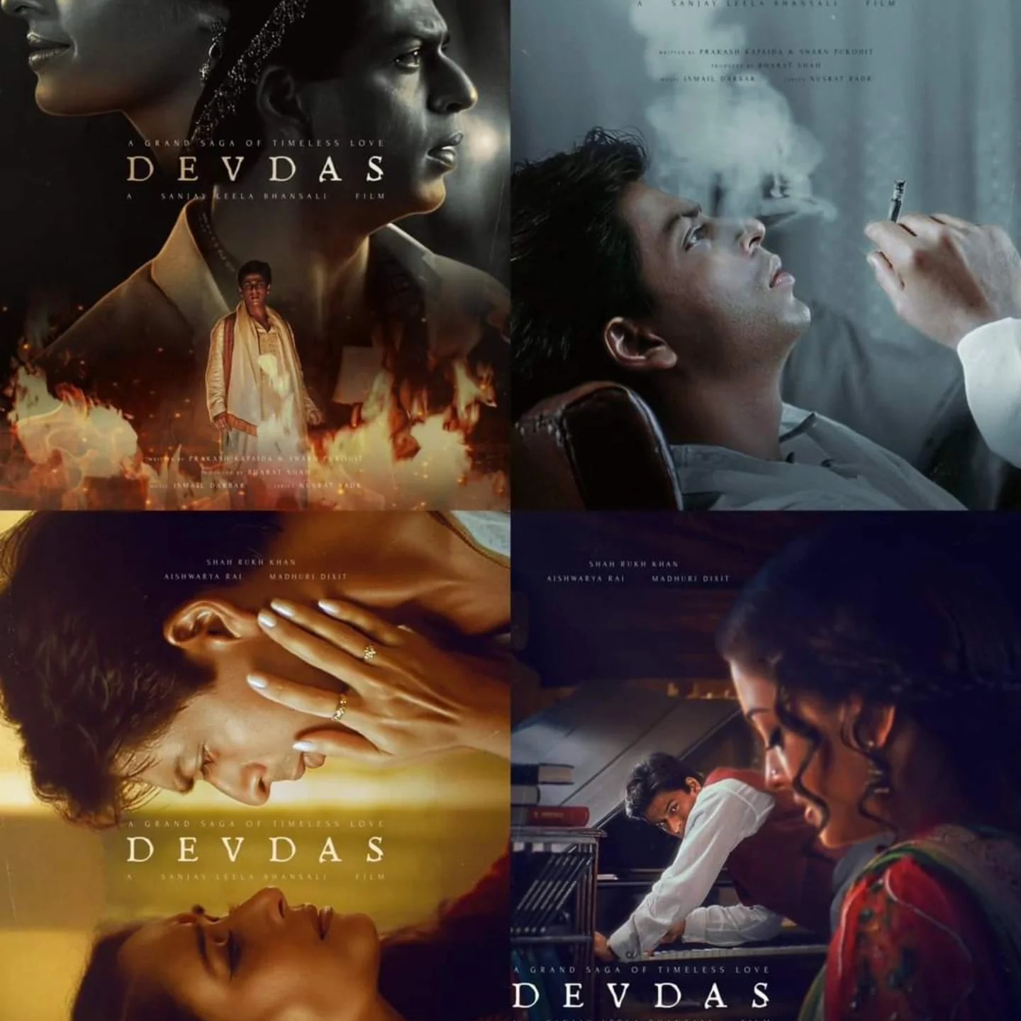 Syed Riyaz - So aesthetic poster of #devdas @iamsrk @madhuridixitnene ...