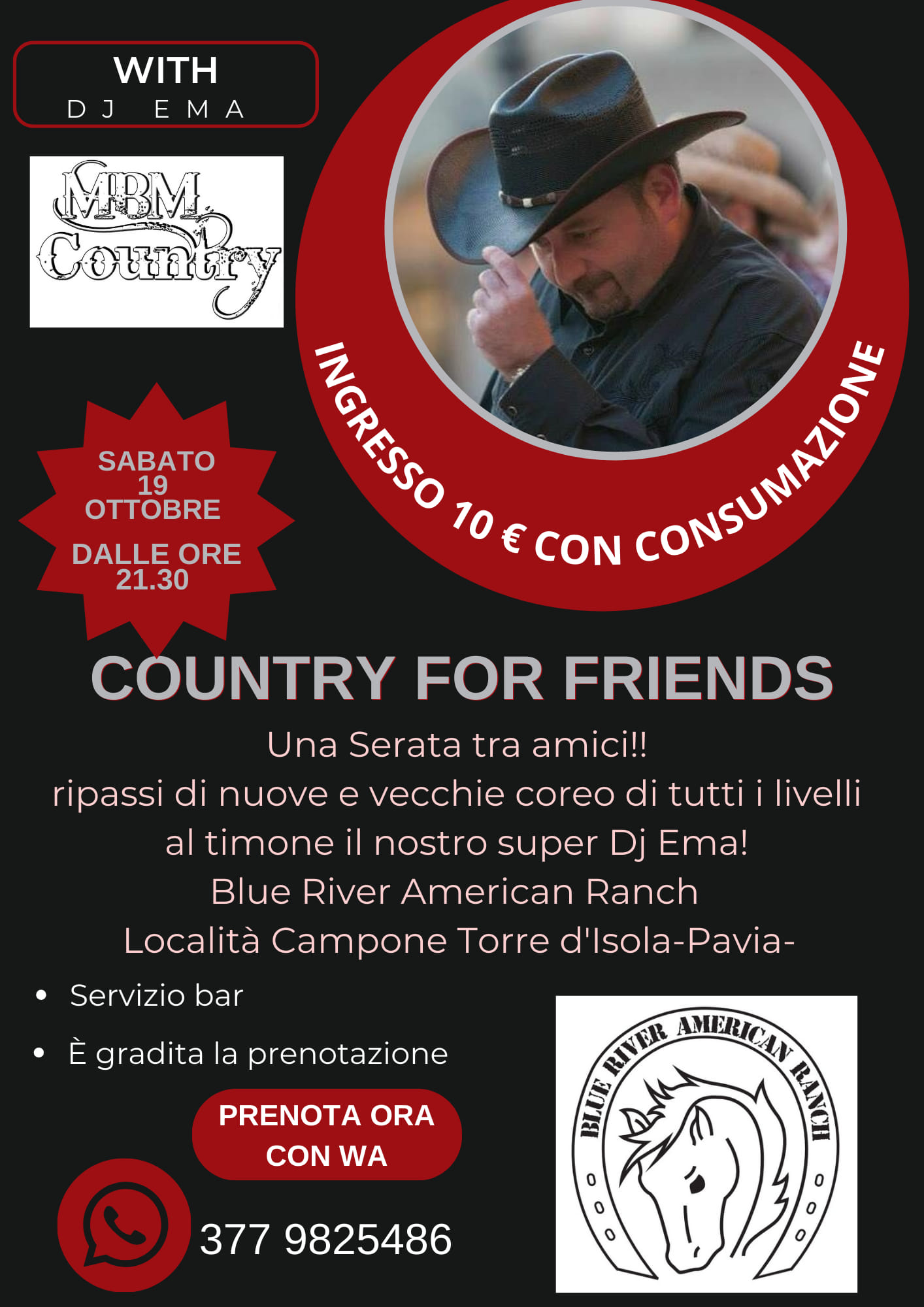 Blue River American Ranch | Torre d'Isola