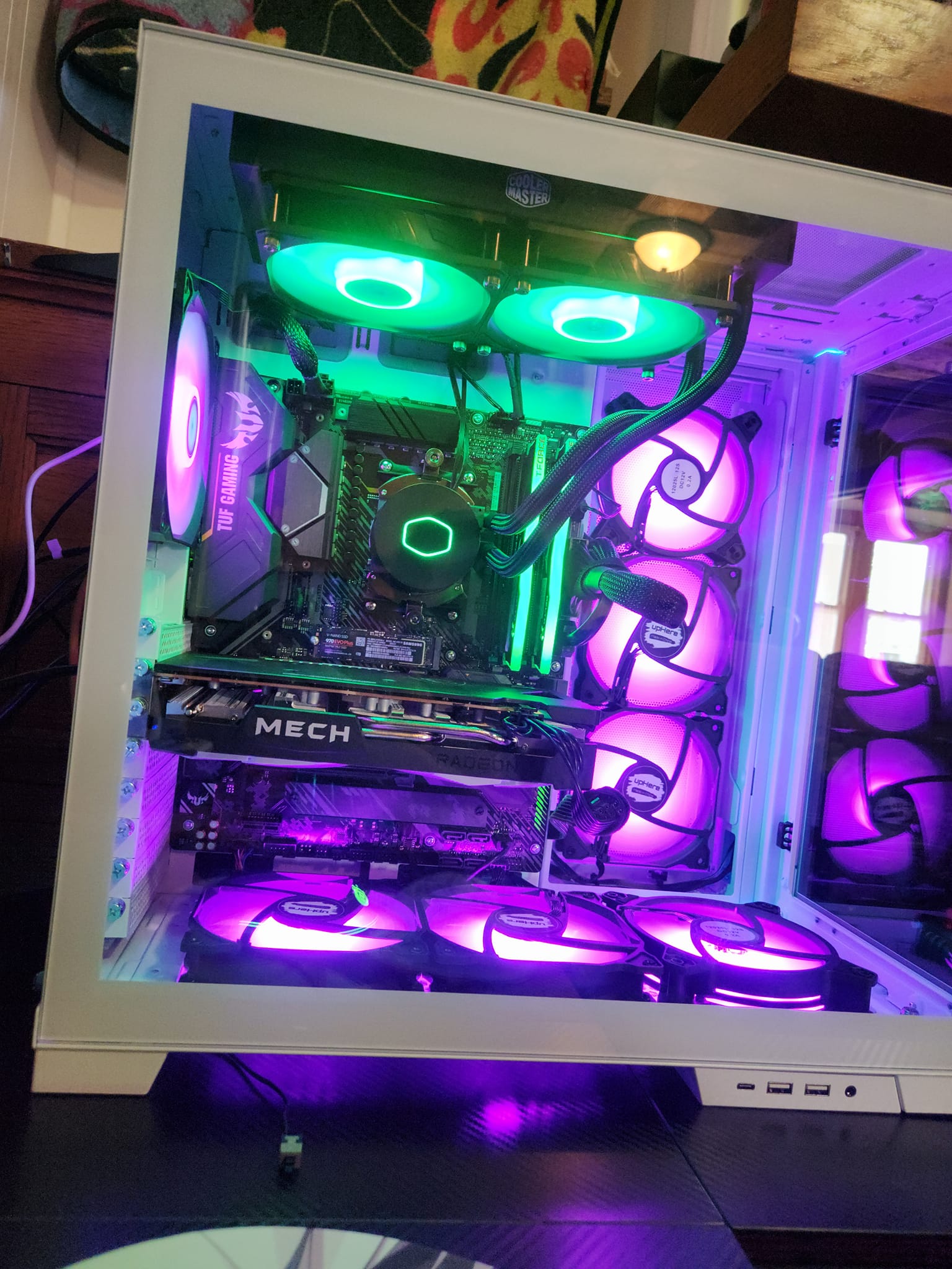 First PC build with Ryzen 5 5600 and RX 6600 XT