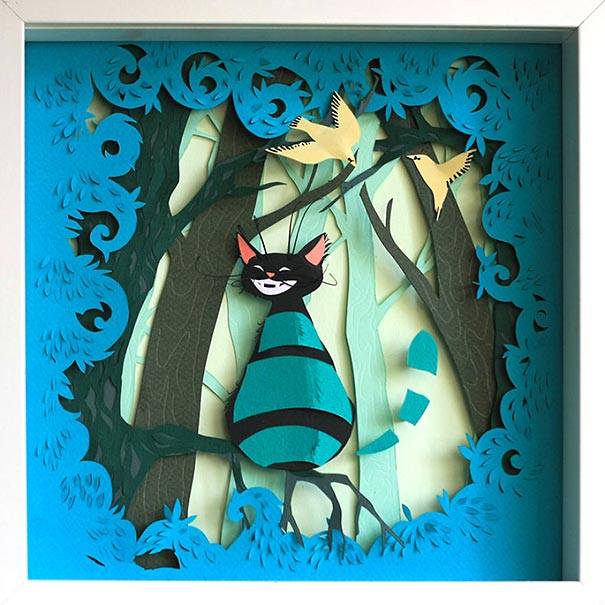 Papi Papercraft - Alice in wonderland version กระดาษจ้า