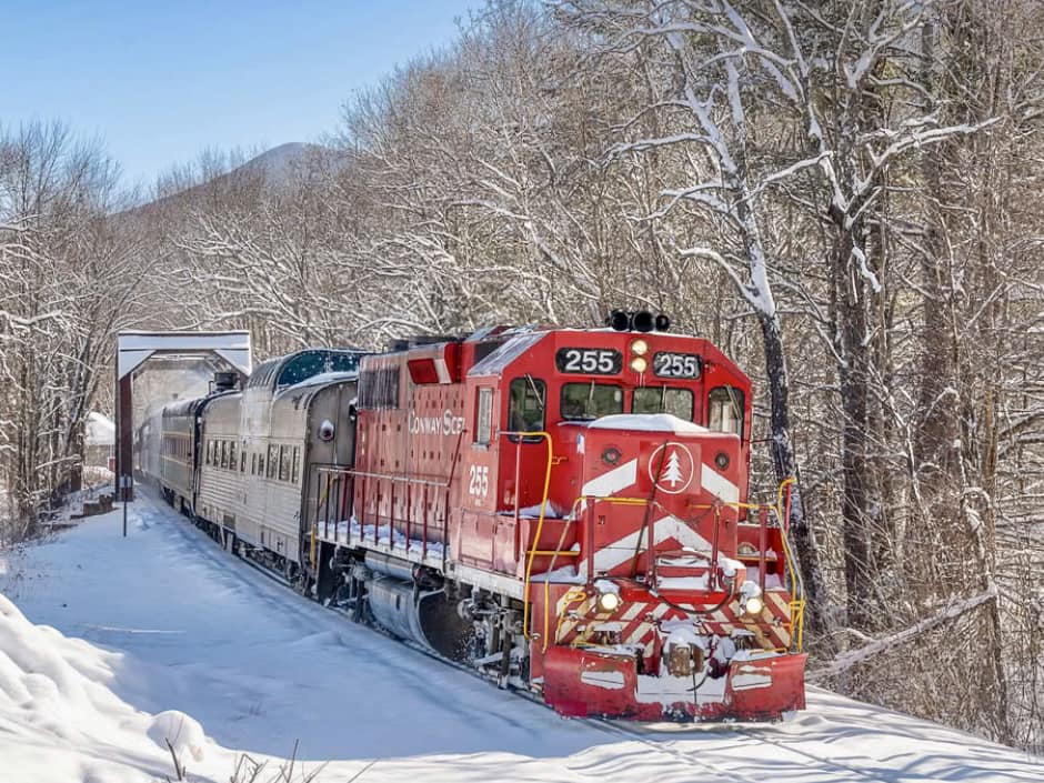 Photos of North Conway, NH scenic railroad