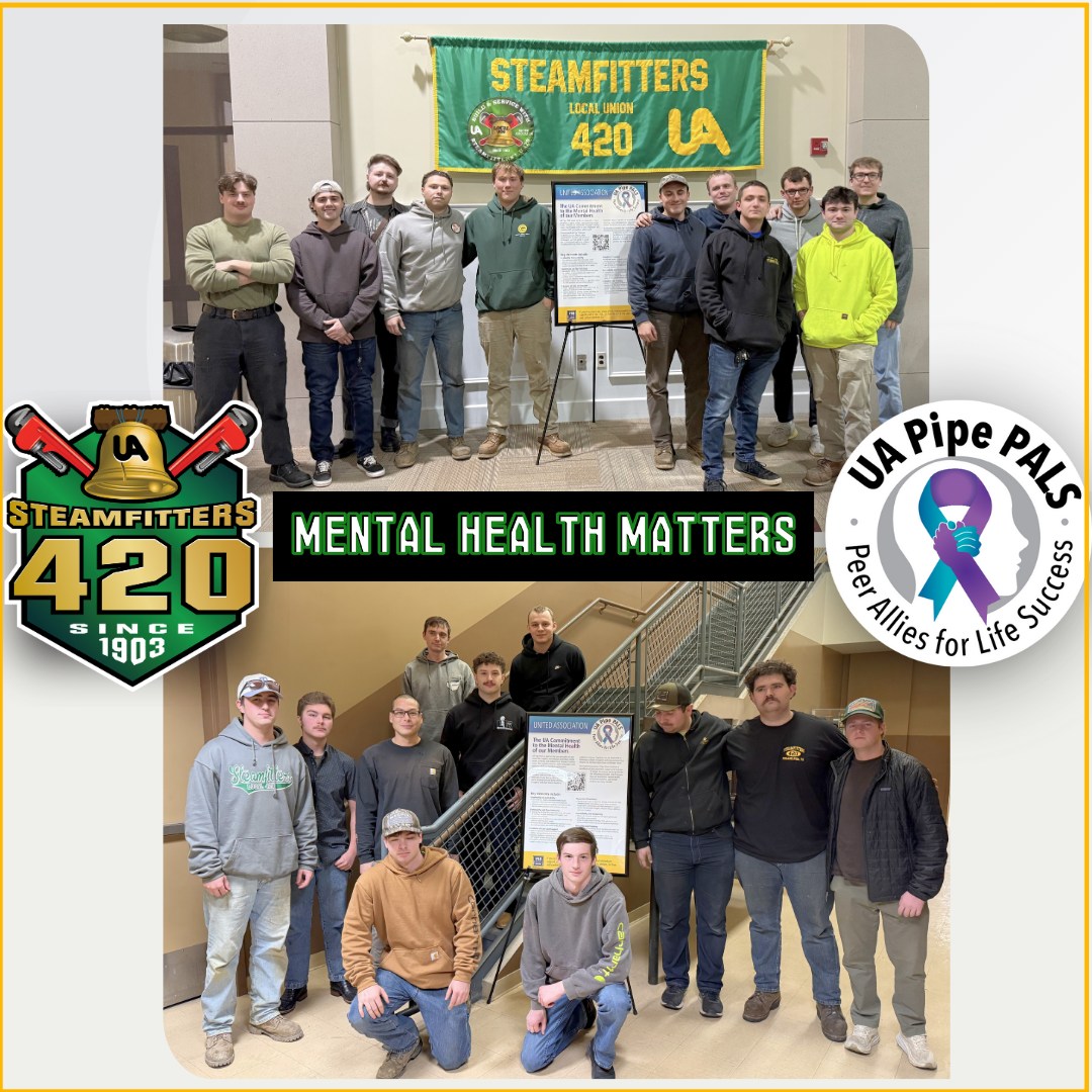 UA - At UA Local 420, safety is always our top priority — and that goes ...