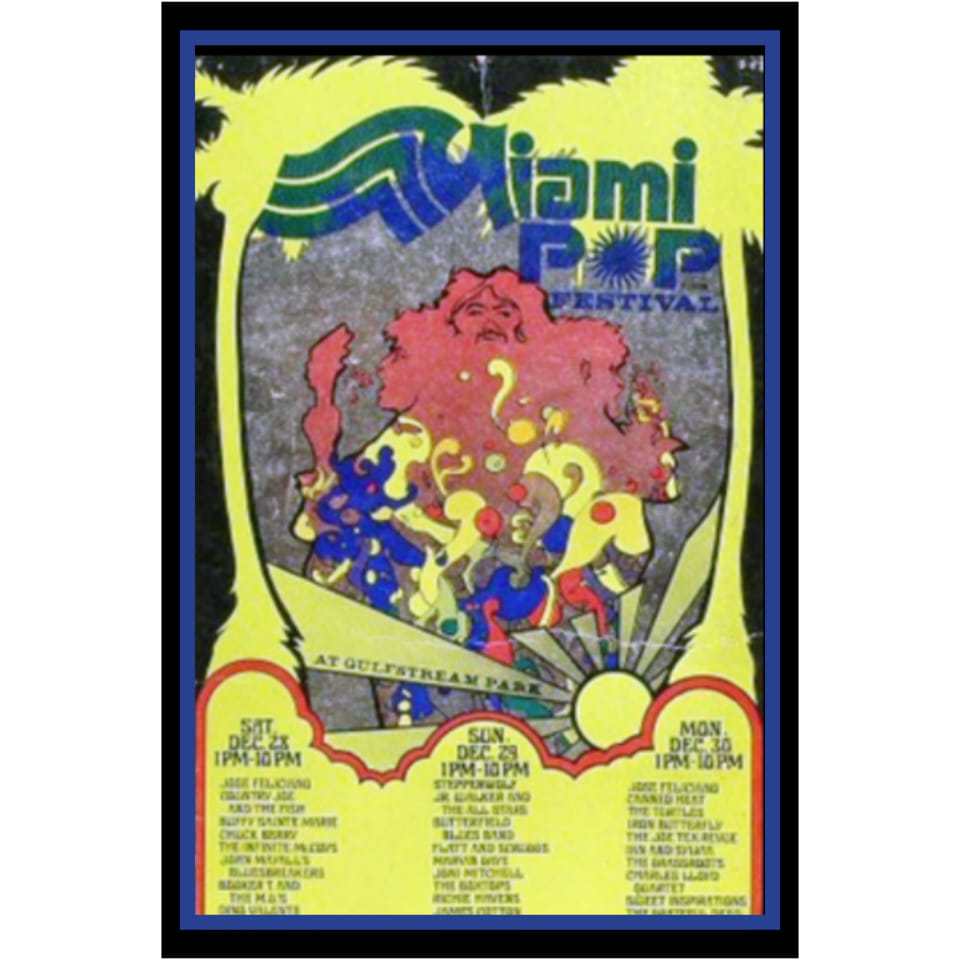 Miami Pop Festival experience in 1968