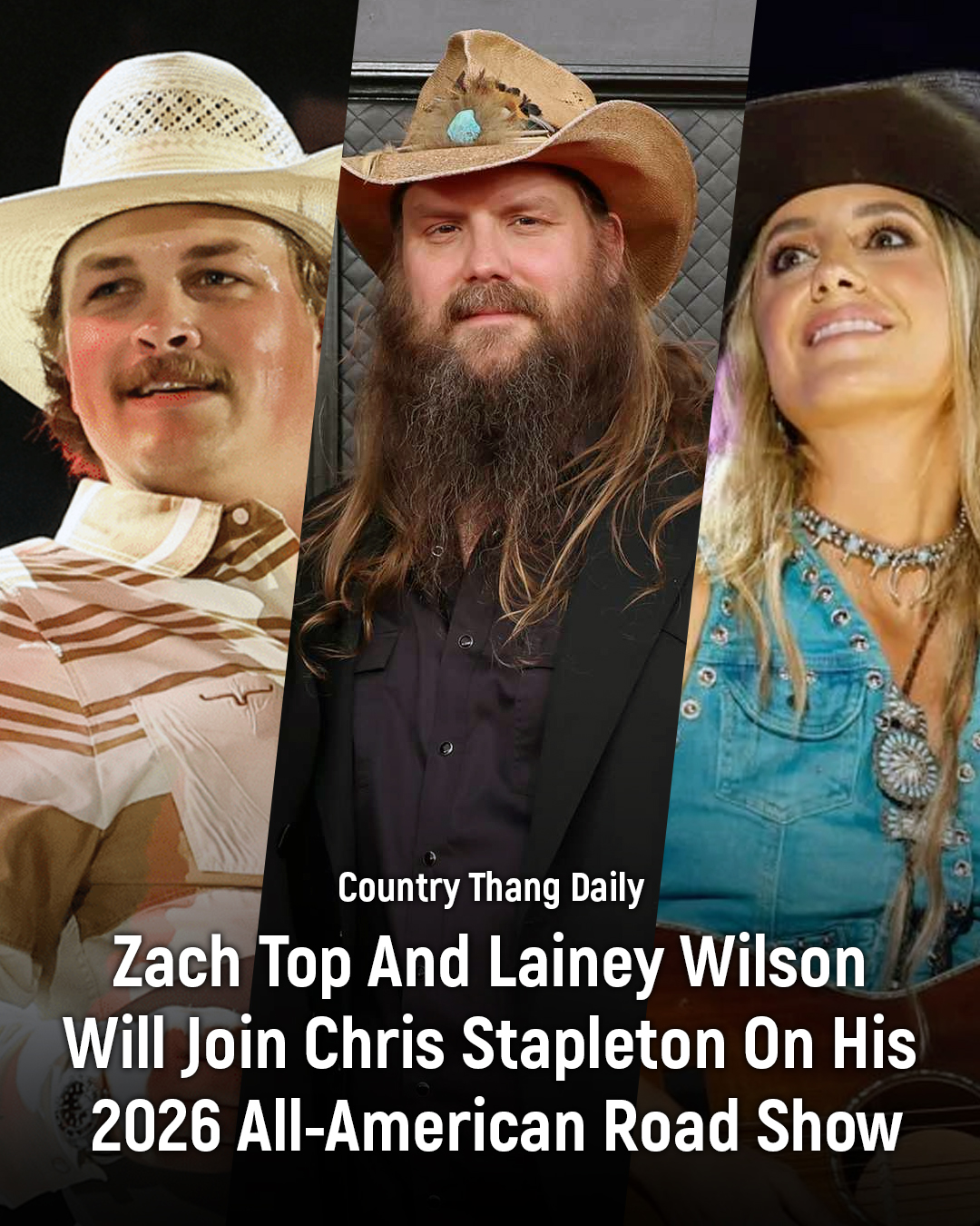 Country - Chris Stapleton isn’t just hitting the road in 2026, he’s ...