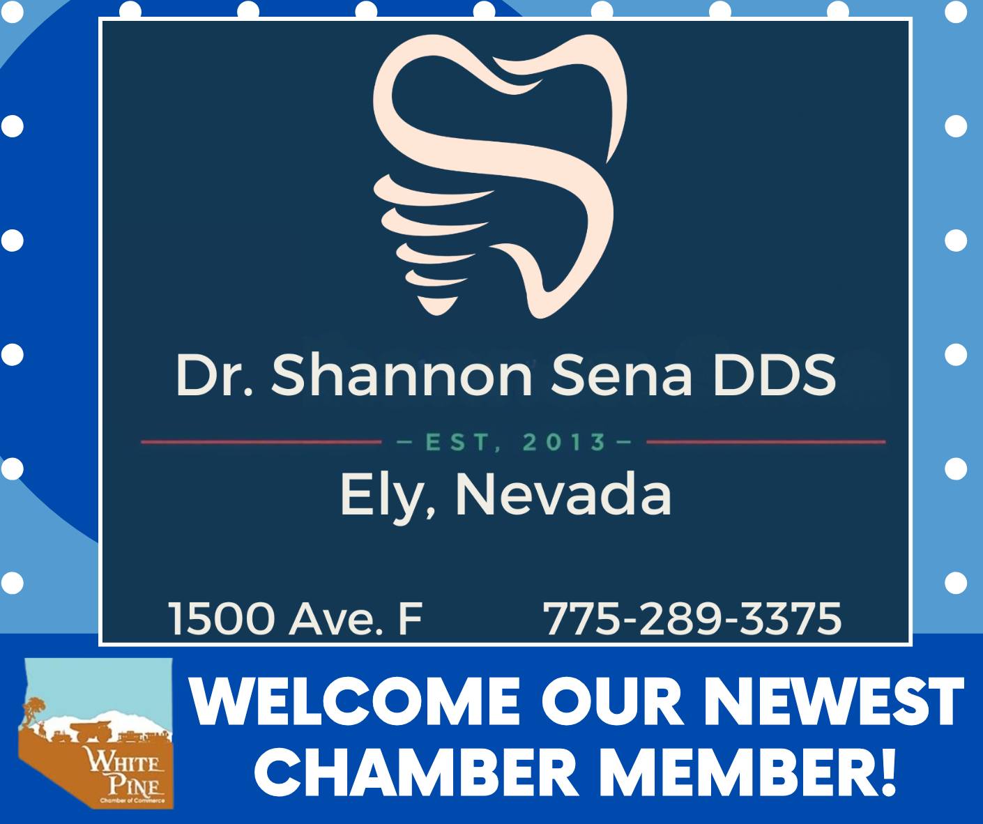 White - We are thrilled to welcome Shannon Michael Sena, DDS into the ...