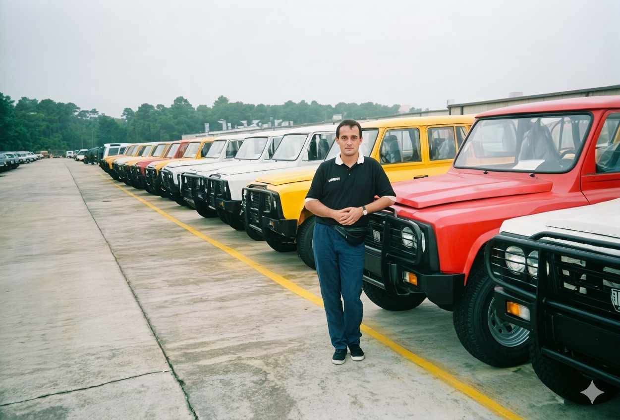 We received exclusive photos from ARO's last attempt to sell cars