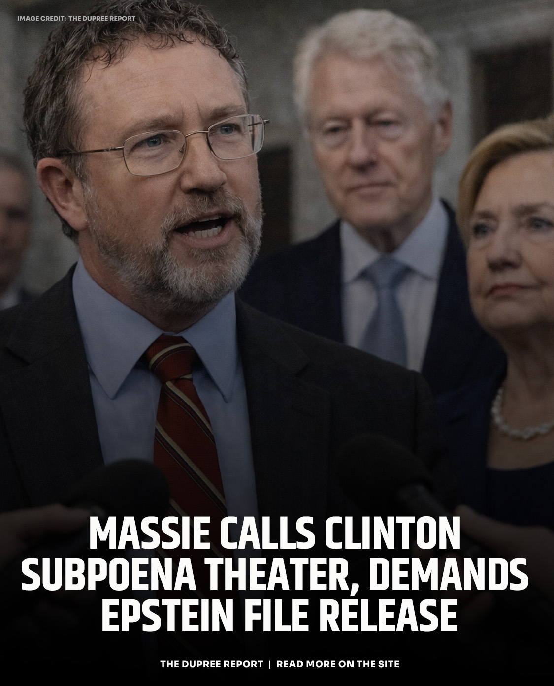 Unfiltered View - BREAKING: Rep. Massie calls Clinton... | Facebook