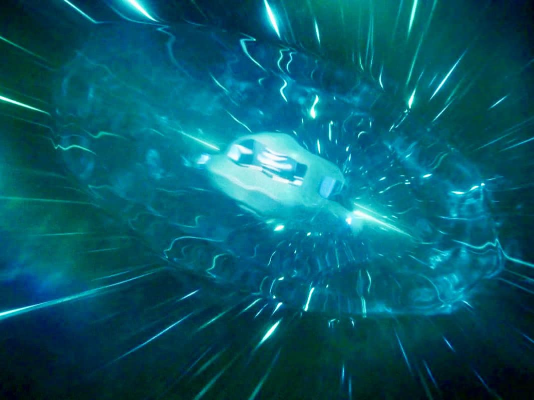 How does the pathway drive work in Star Trek?