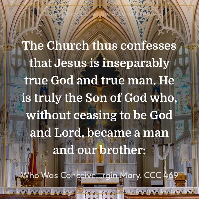 St. - The Church thus confesses that Jesus is inseparably true God and ...
