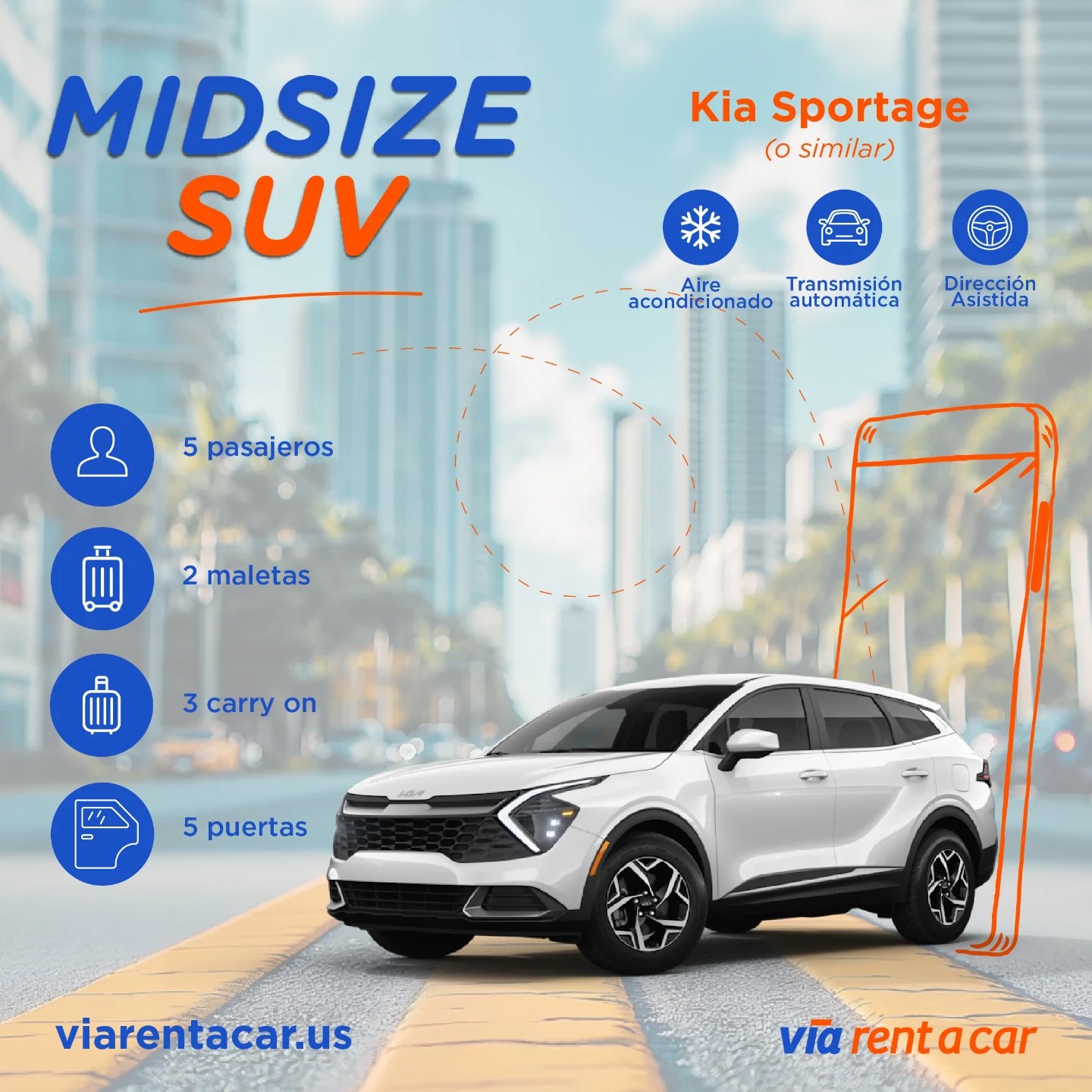 Via Rent a Car | Miami FL