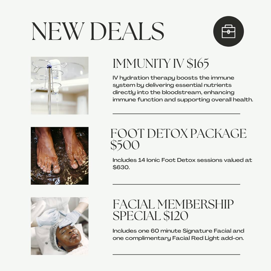 NEW DEALS are here at... - Blessed Hands Wellness Spa LLC | Facebook