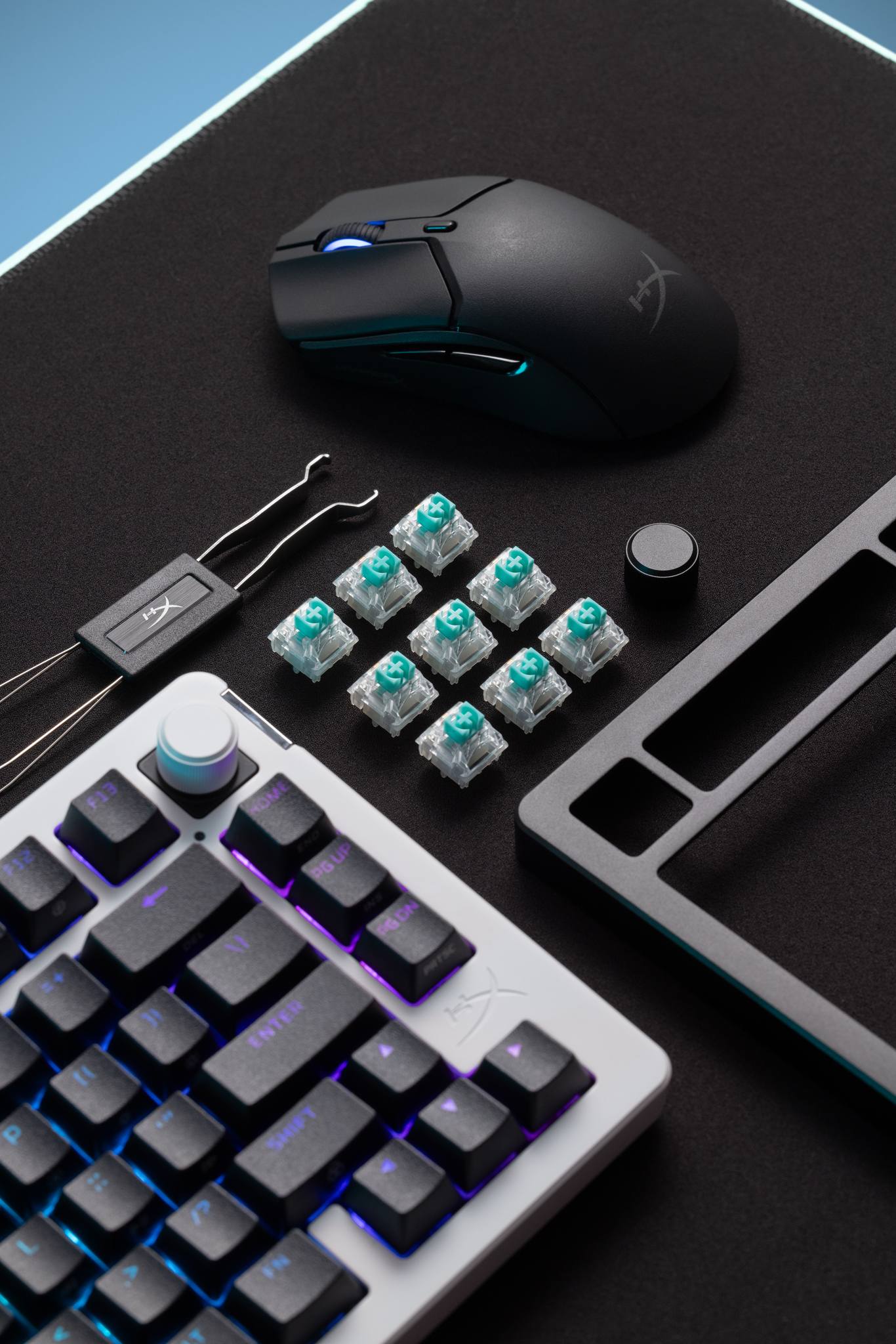 HyperX - Alloy Rise hot-swap keyboard 🔥 🔥 เบื่อๆก็เปลี่ยนคีย์สวิชท์ จะ ...