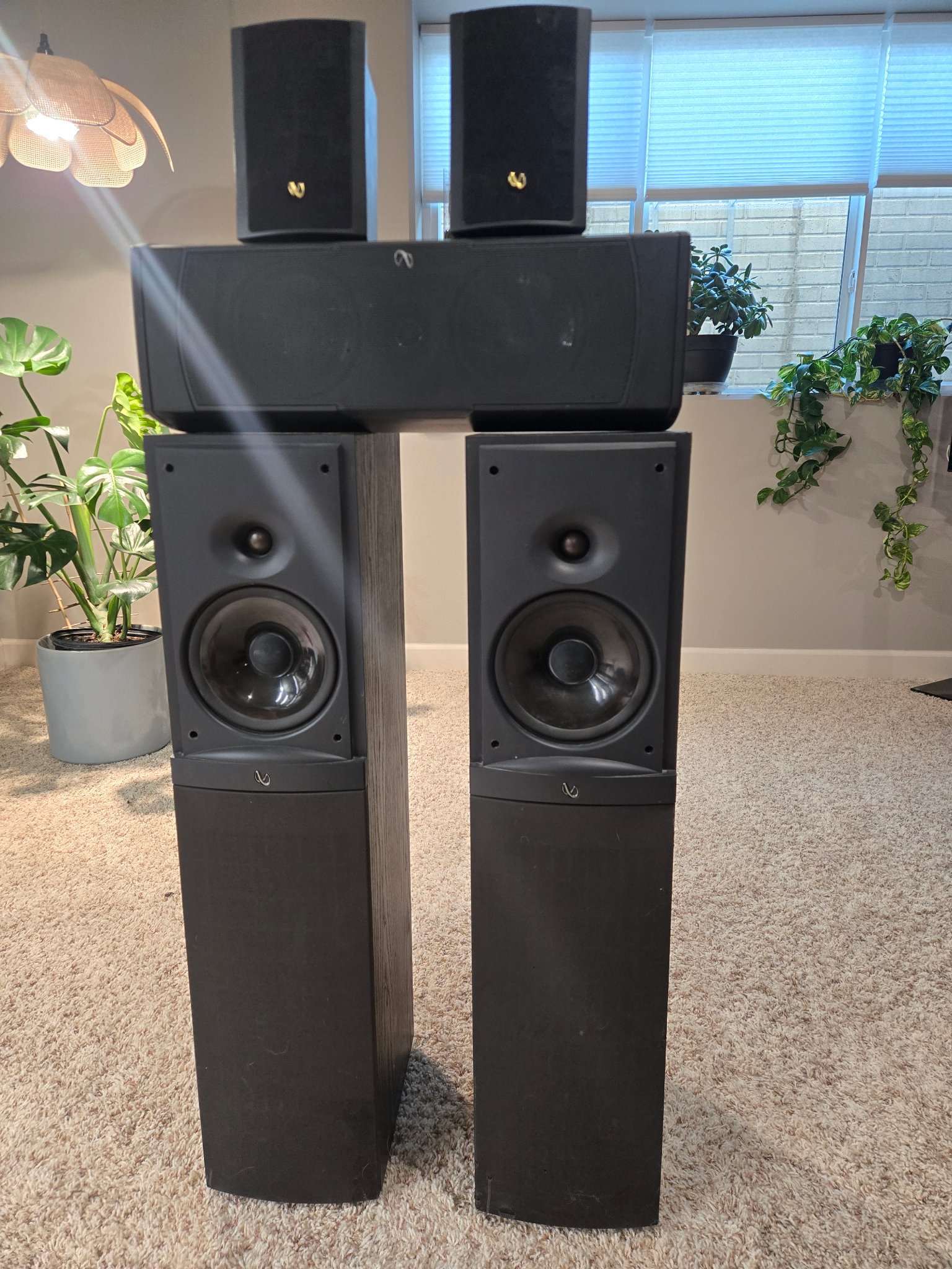 Infinity Surround Sound Home Theater Speakers - 5 Speakers - Speakers ...
