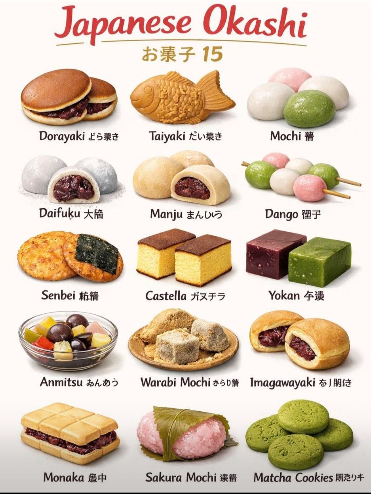 Pâtisserie japonaise 😍🇯🇵😍