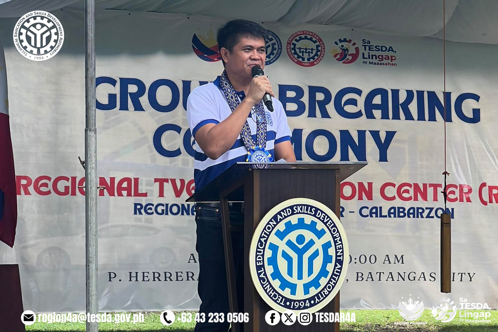 𝐓𝐄𝐒𝐃𝐀 𝐚𝐧𝐝 𝐁𝐚𝐭𝐚𝐧𝐠𝐚𝐬 𝐎𝐟𝐟𝐢𝐜𝐢𝐚𝐥𝐬 𝐋𝐞𝐚𝐝... - TESDA Region IV-A | Facebook