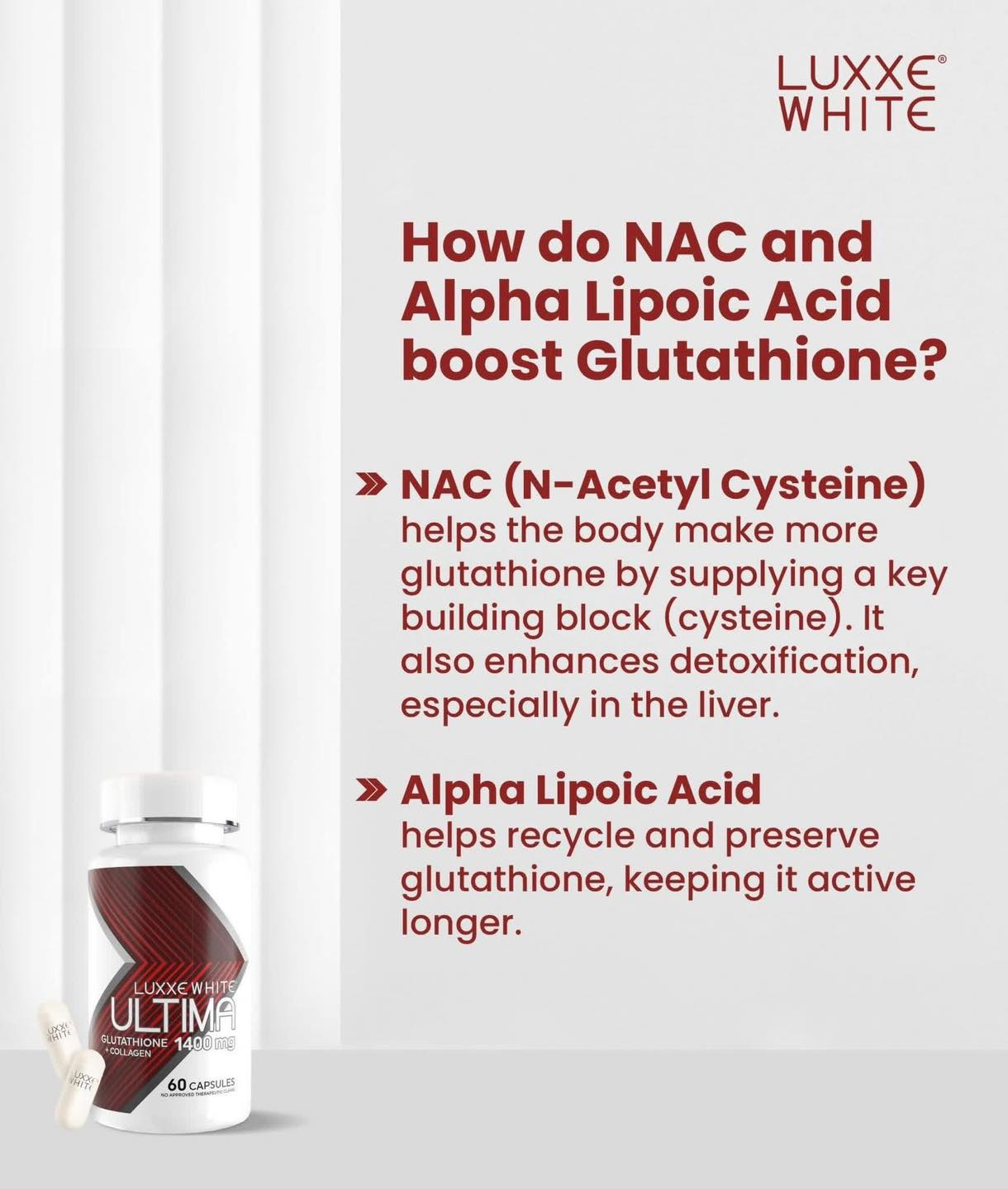 Luxxe white benefits. 🩷