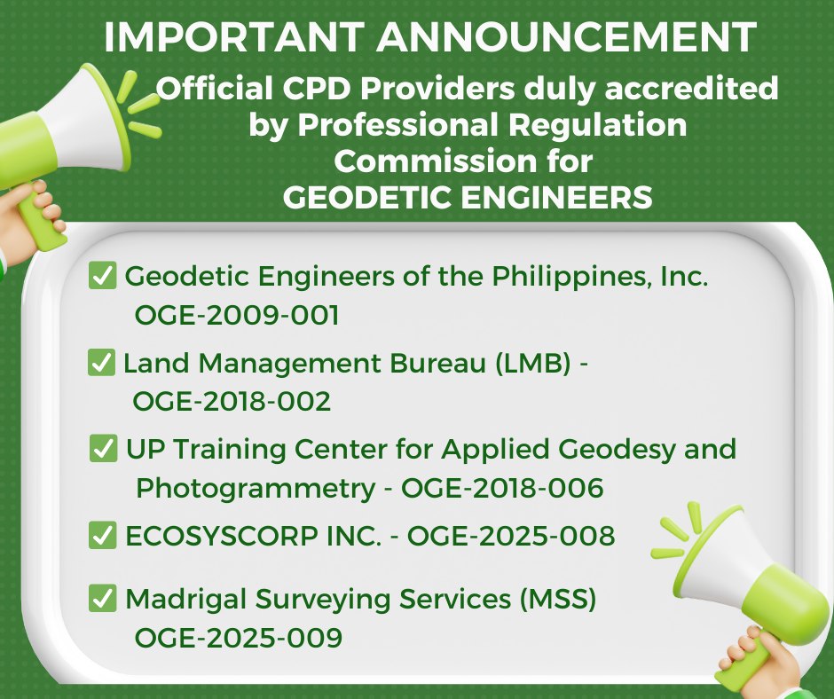 Geodetic... - Geodetic Engineers of the Philippines, Inc.