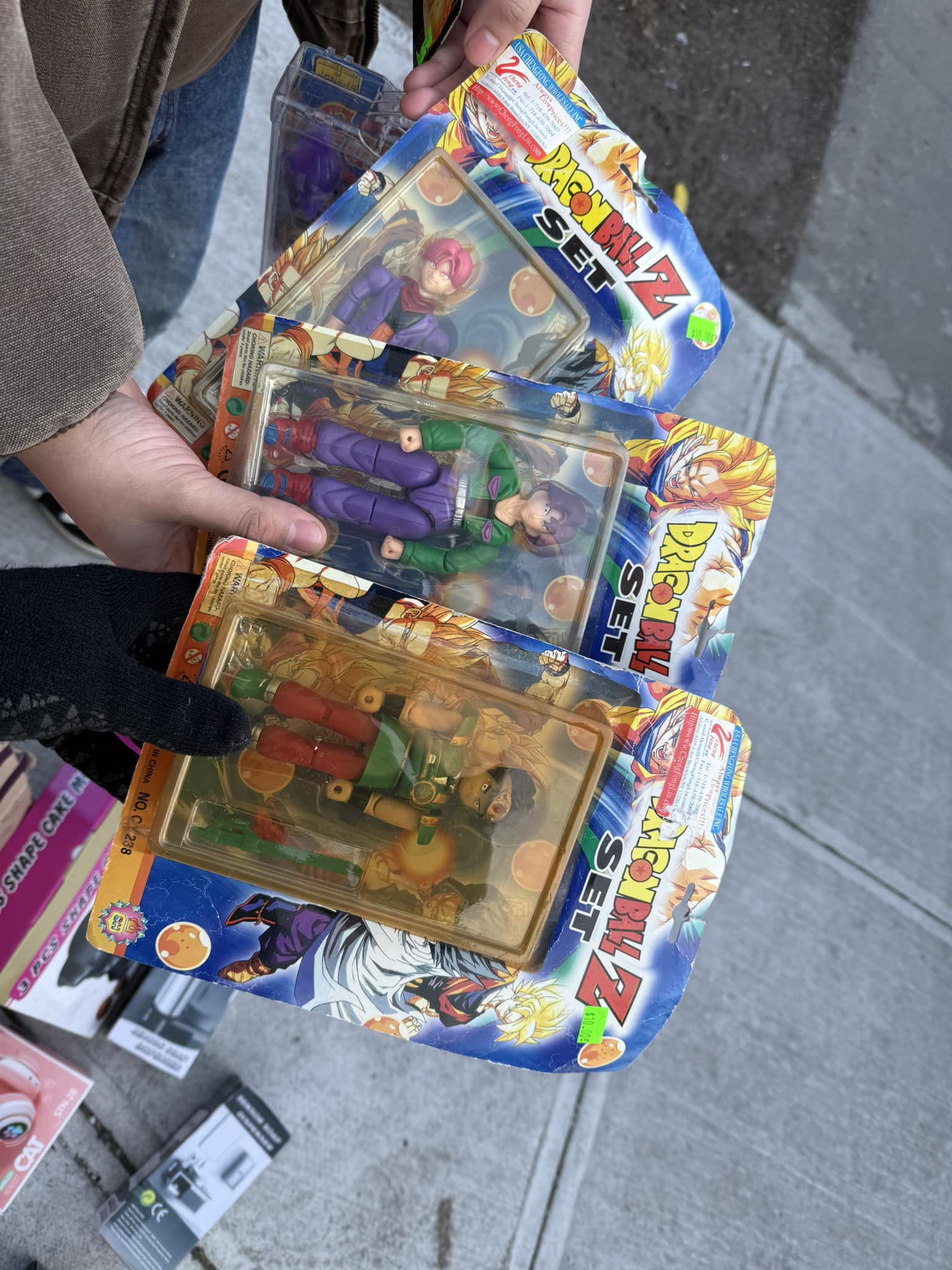 Dragon Ball Z bootlegs found at flea market