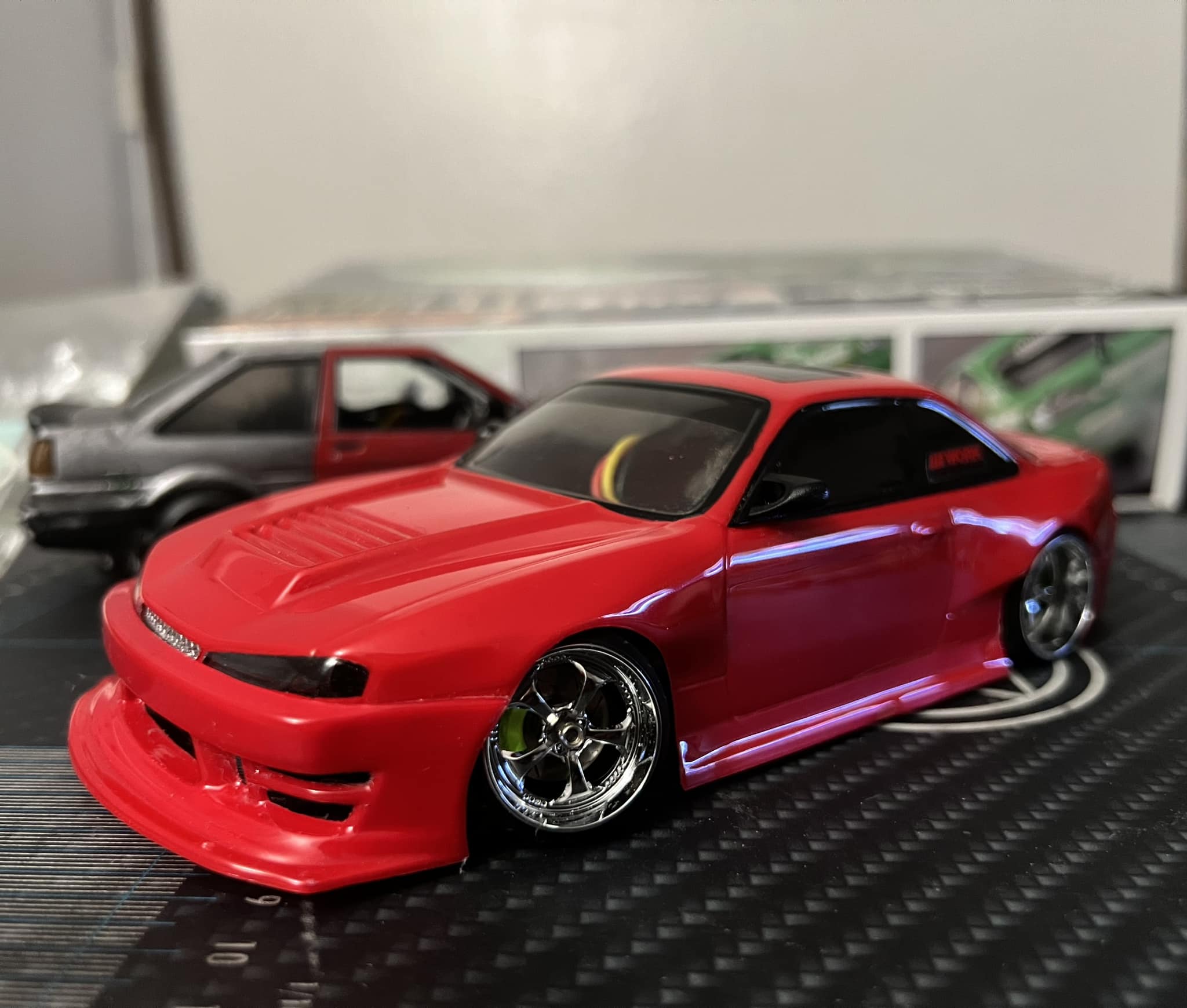 Carrozzeria In Lexan Rhino Racing 1/24 Nissan S13 RB Set (passo 113mm) Per Auto RC – RTS-250