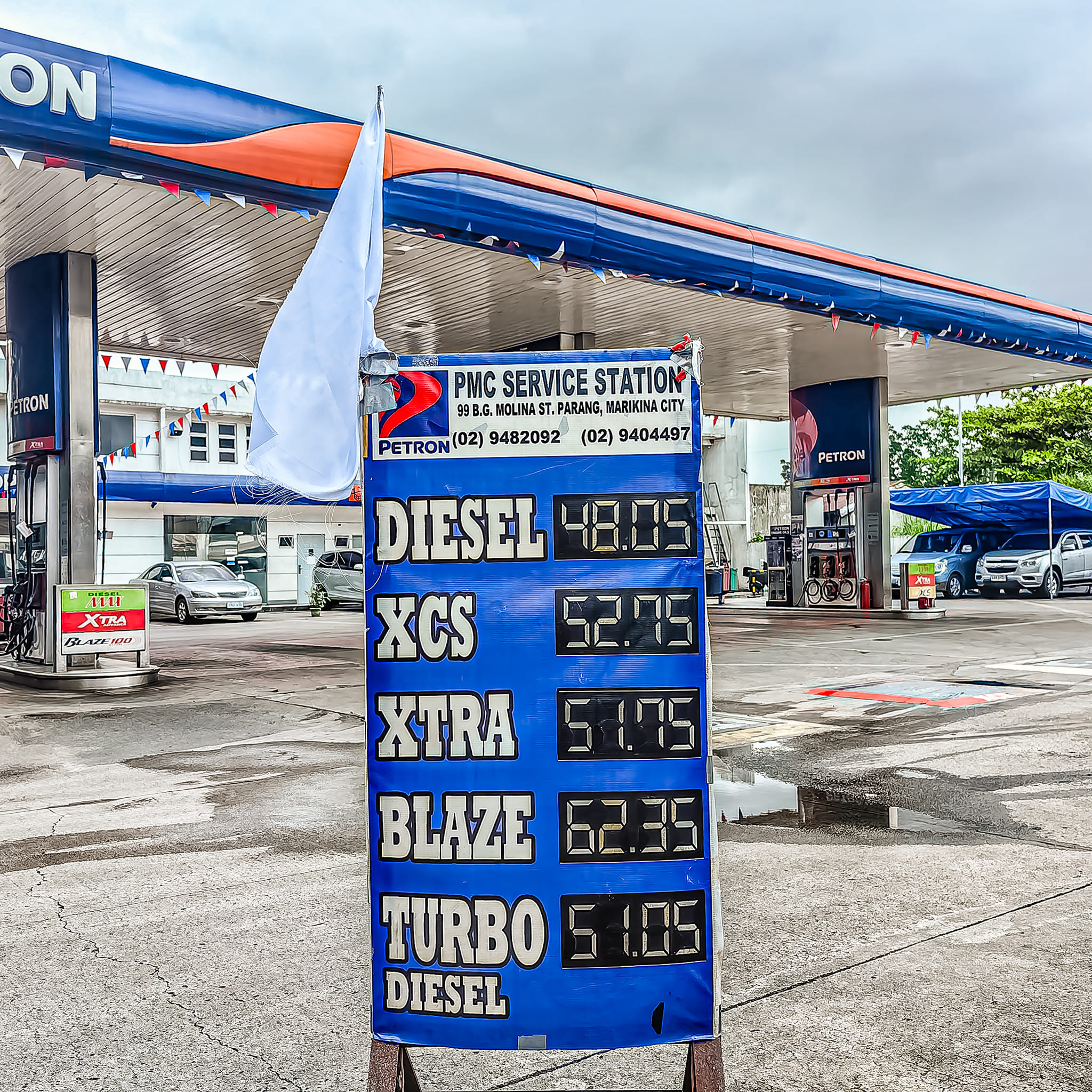 This week's Fuel Prices at PMC Petron Service Station - Diesel Max: P48 ...