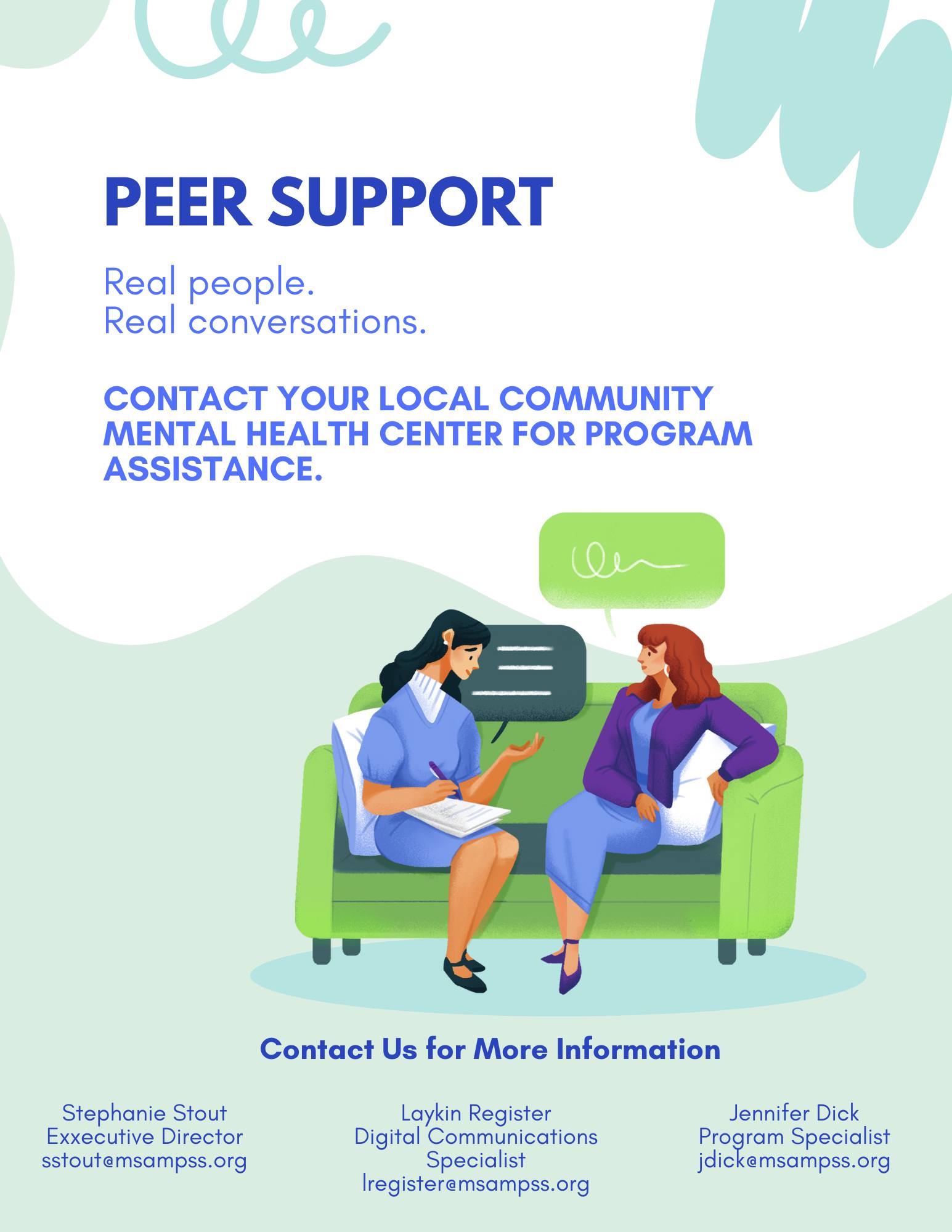 😅 Peer Support, Explained 😅 No unsolicited advice. No “have you tried ...