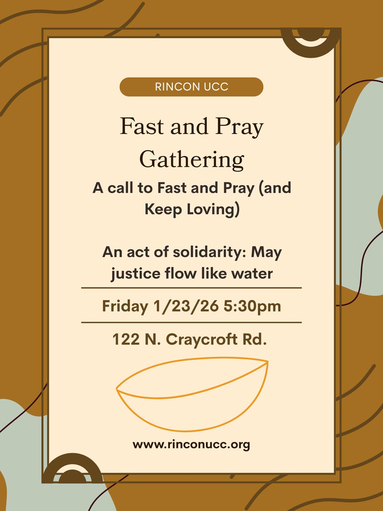 Fast and Pray Gathering