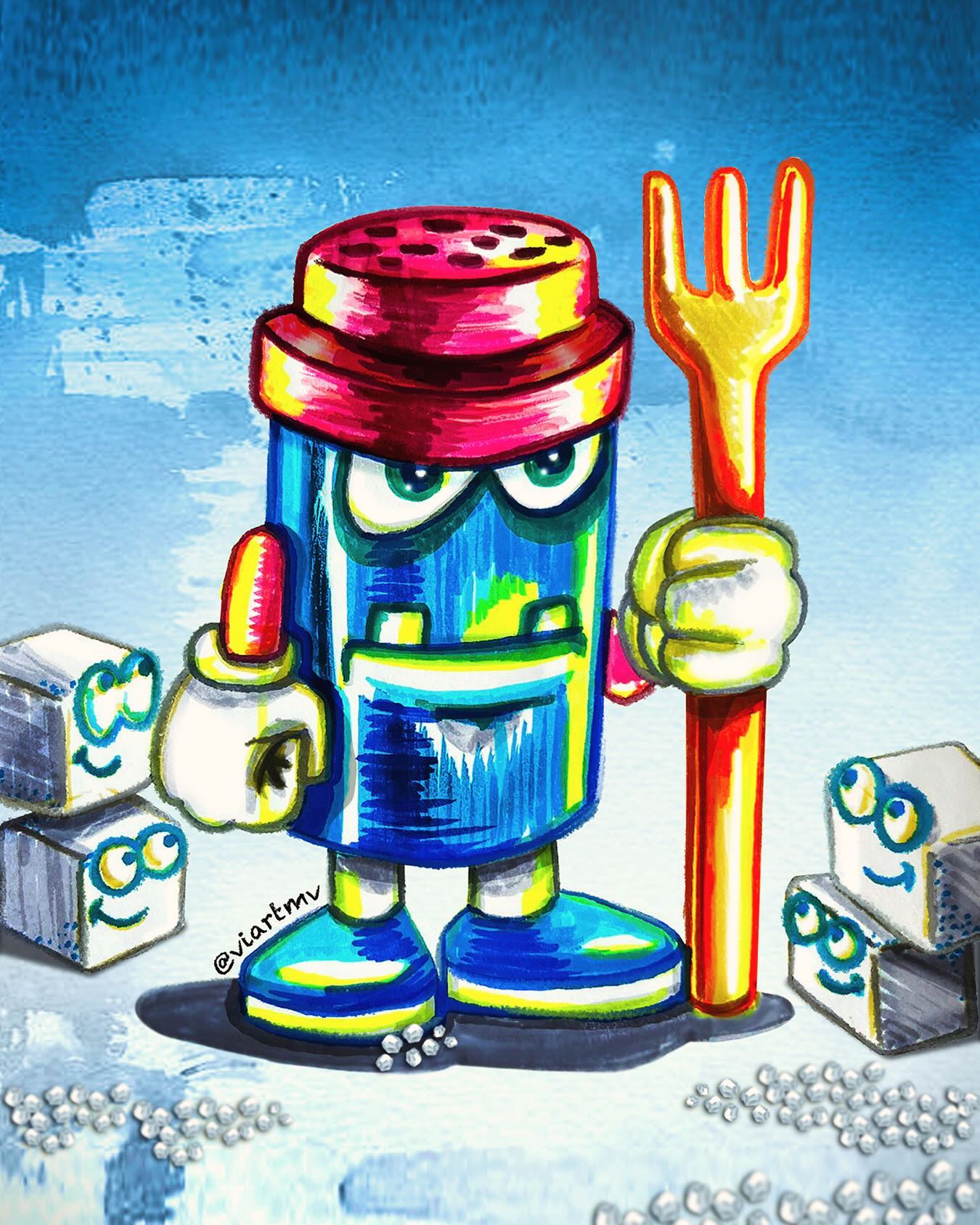 Angry salt 🖍🖊... - VIART Medios Visuales | Facebook