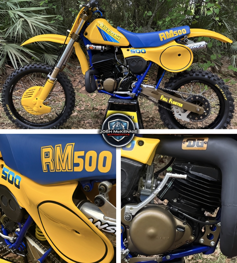 The 1983 Suzuki RM500, often referred to by enthusiasts as the 