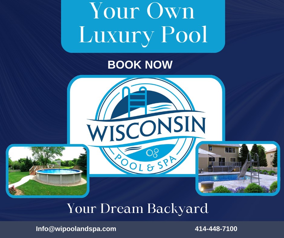 🌊🏖️ Create your own staycation... - Wisconsin Pool and Spa | Facebook