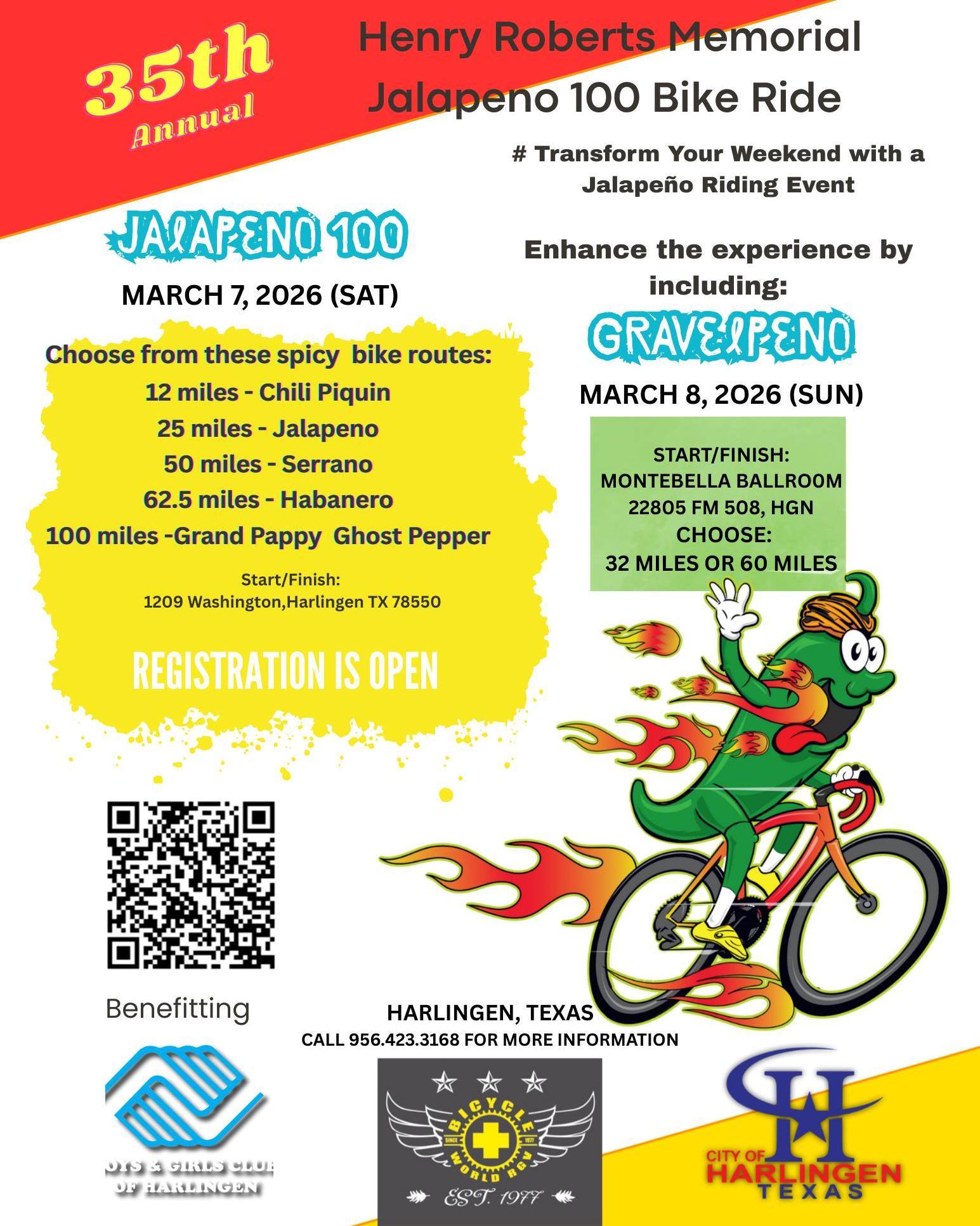 Visit Harlingen - 🌶️🚴‍♂️ It’s almost time to ride! The... | Facebook