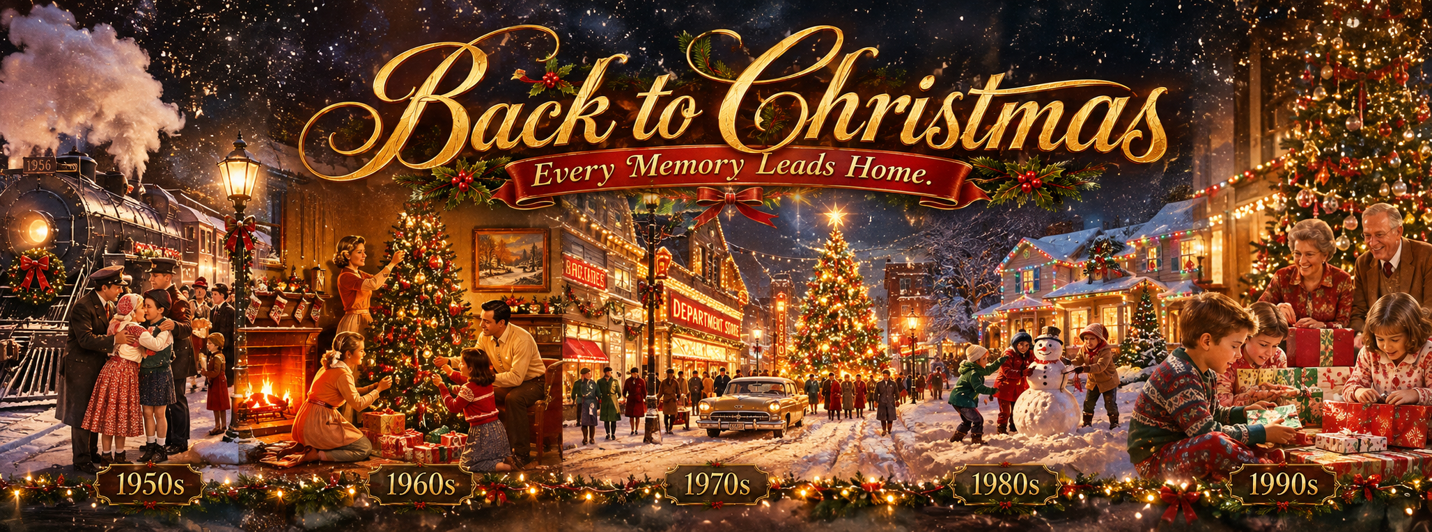 ️ At Grandma’s House, Love Was... - Christmas Time Machine | Facebook
