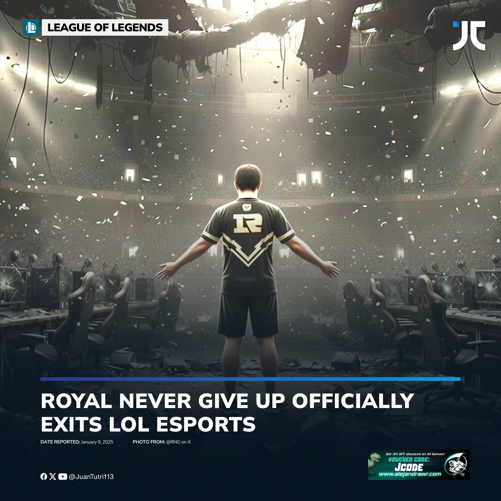 JC - [ICYMI] [OFFICIAL] GG, RNG. With just five days remaining before ...