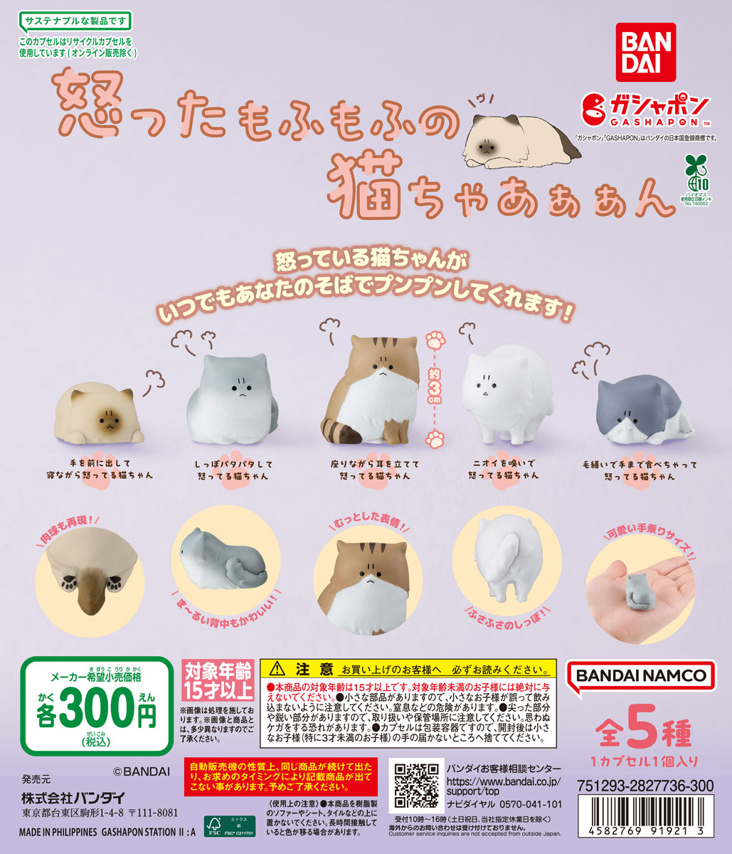 📍(Capsule) New items information📍 【IRRITATED FLUFFY MEOWMENT