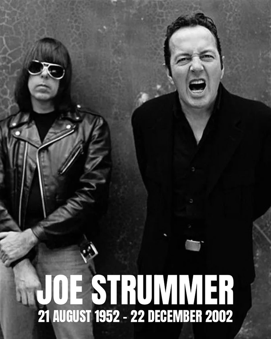 JOHNNY RAMONE & JOE STRUMMER: THE MUTUAL RESPECT • JOHNNY RAMONE