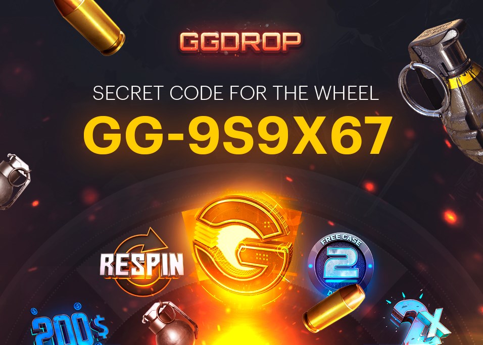 GGdrop - Hello! Catch the code on the wheel! #ggdrop #csgo... | Facebook