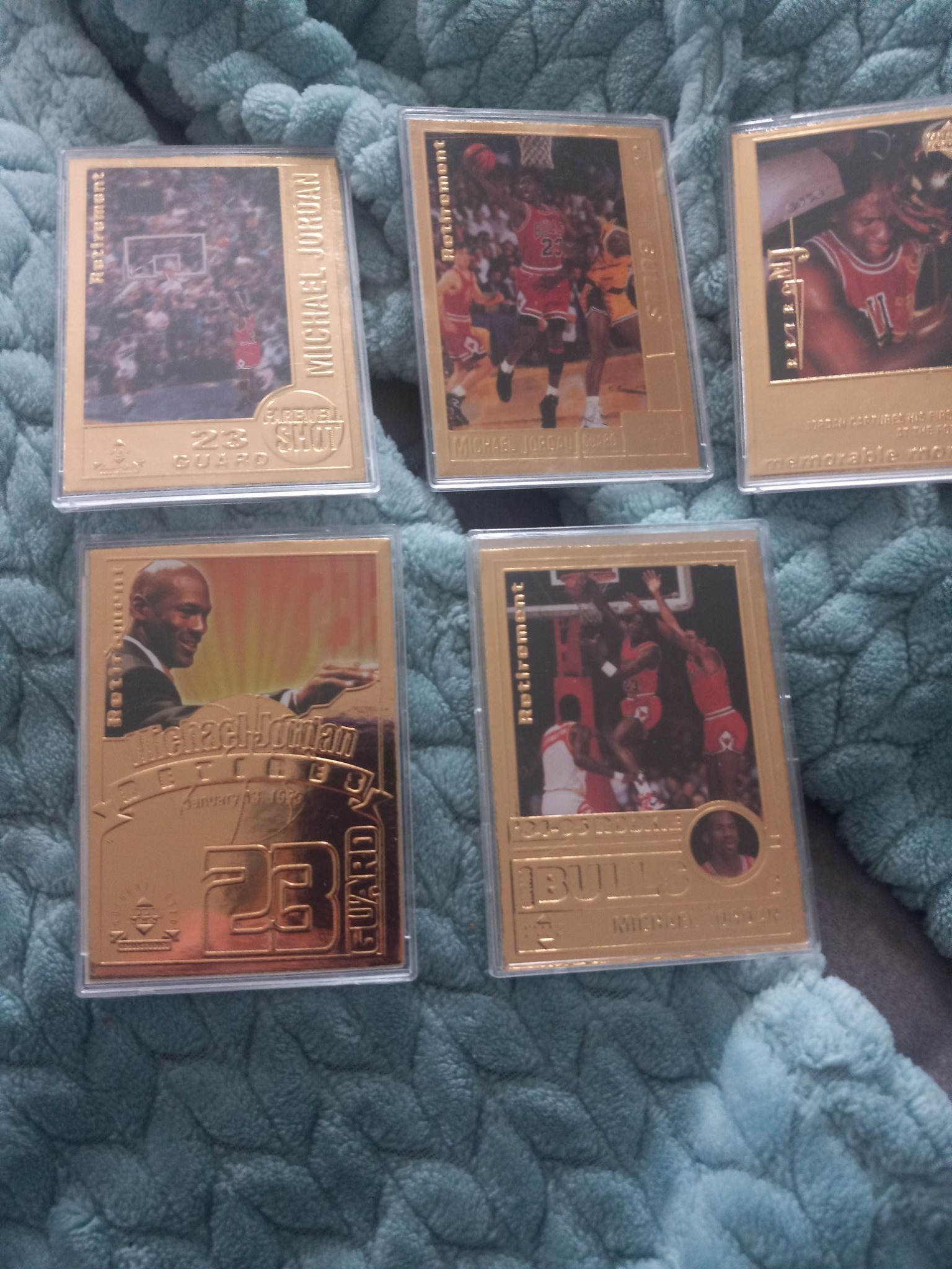 Since the cost of gold is up? What is this complete set UD 