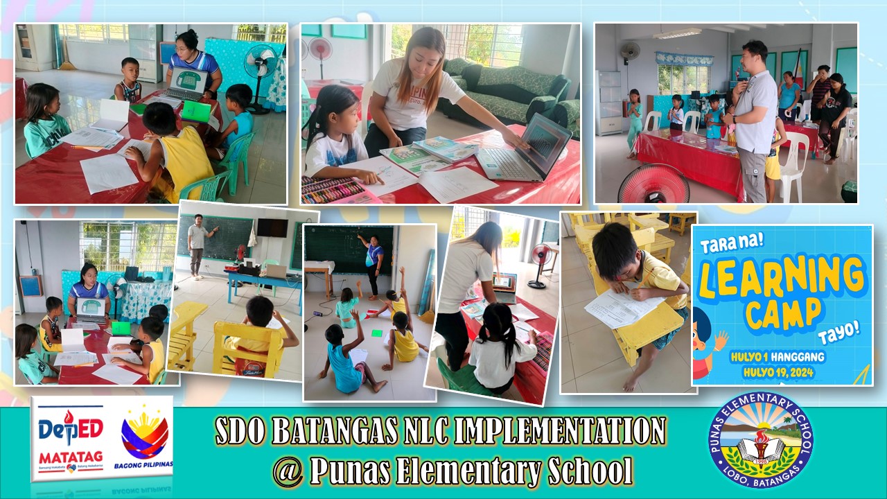 National Learning Camp... - DepEd Tayo Punas ES - Batangas
