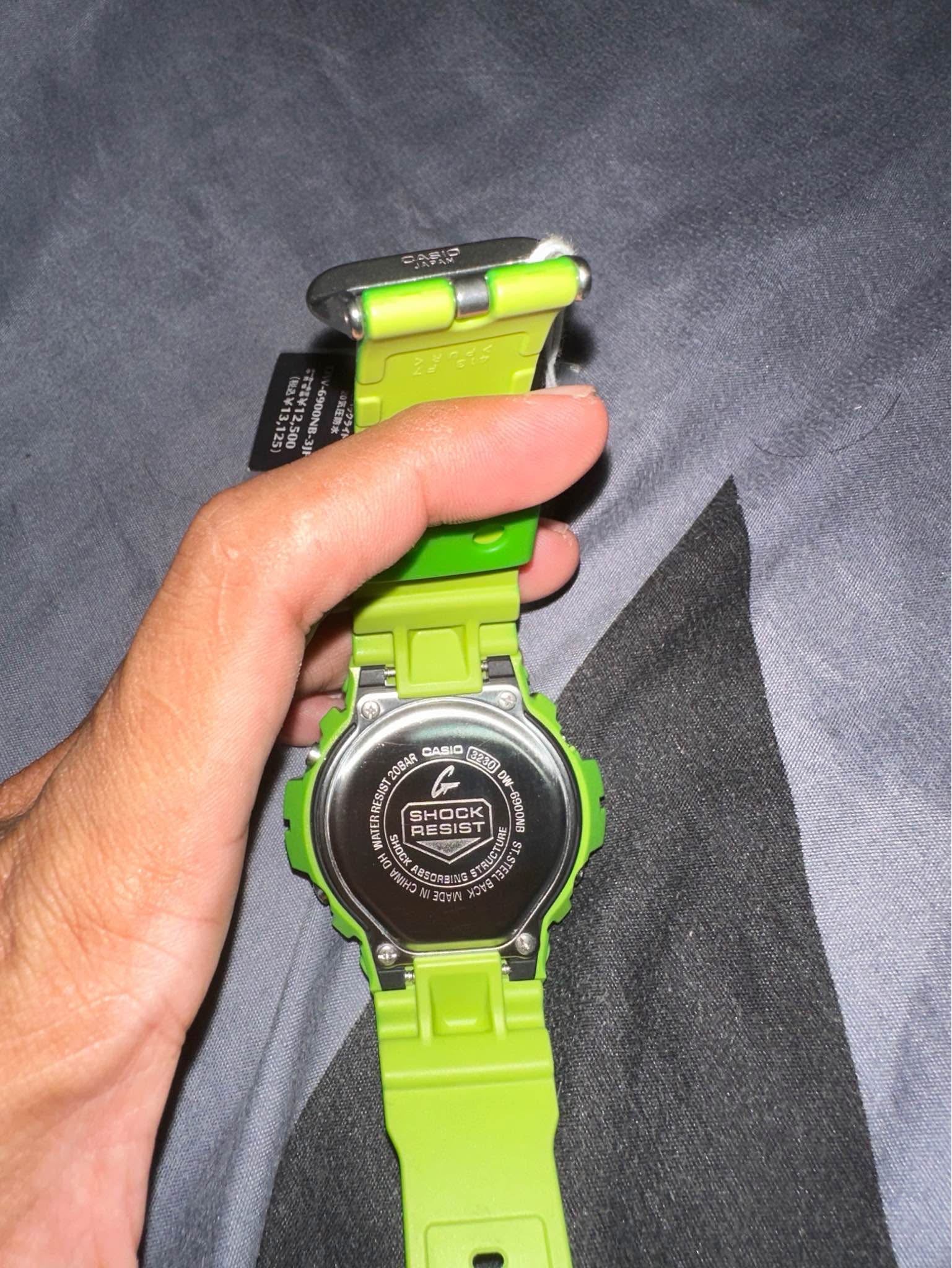 DW6900 (3230NB) NB3 HULK HACK OCK P G-SHOCK CASIO CASIO 3230/3232 