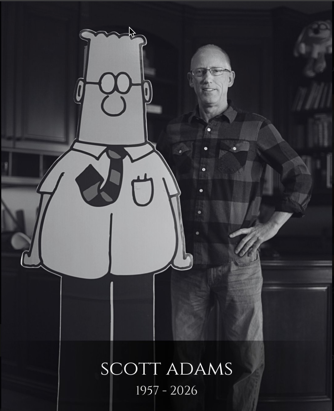 Acccolph - RIP Scott Adams (1957–2026), creator of Dilbert. He passed ...