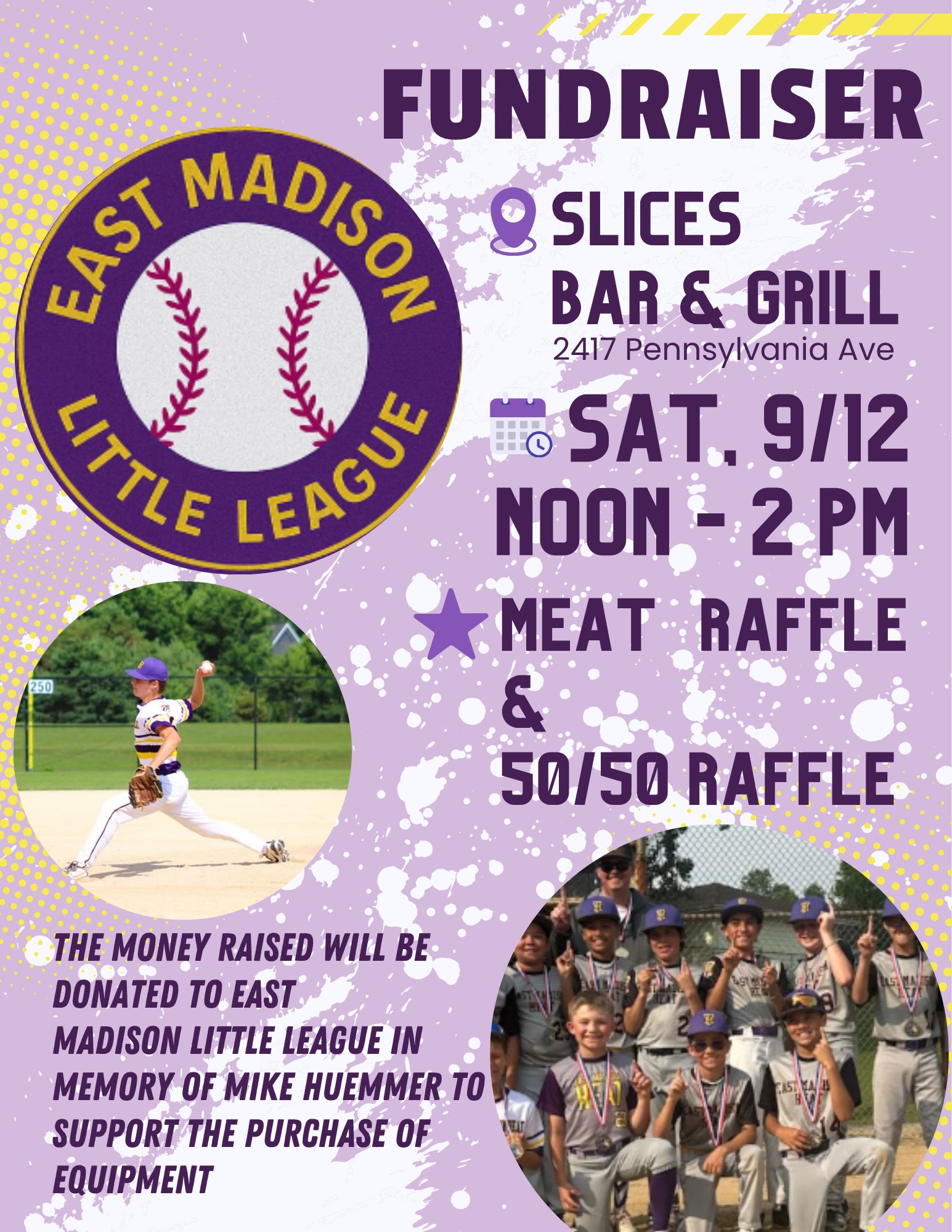 Meat & 50/50 Raffle