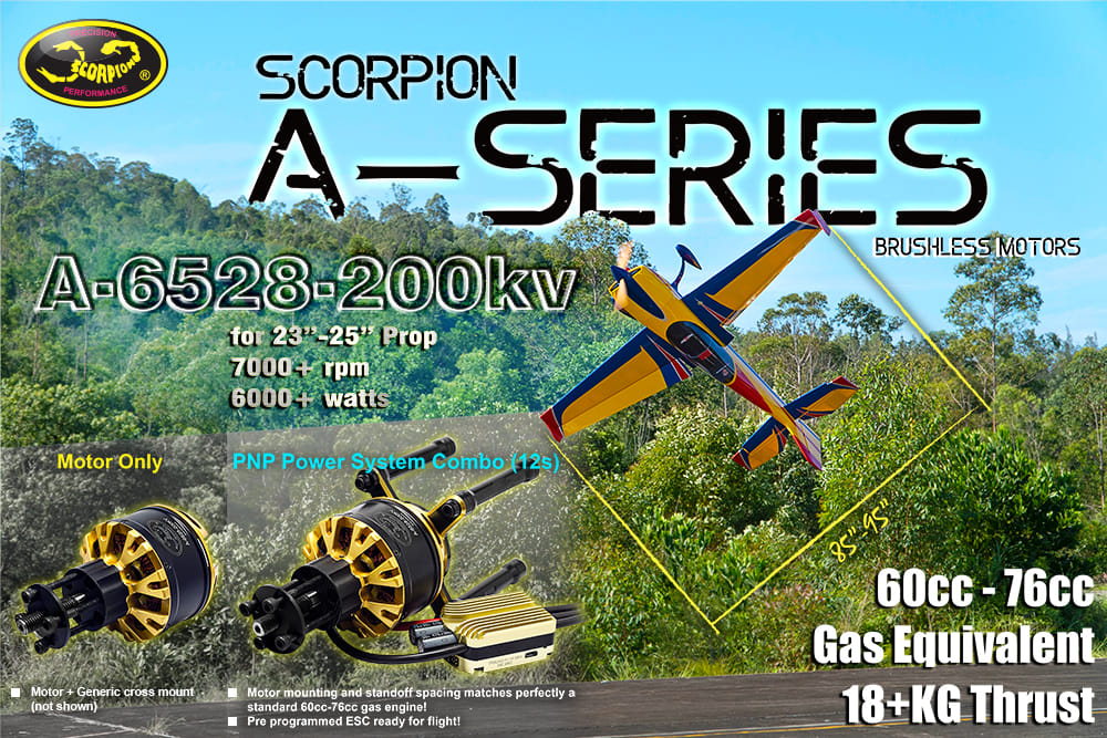 Extreme Flight Owner's Club | Is anyone running a Scorpion 6528 PNP ...