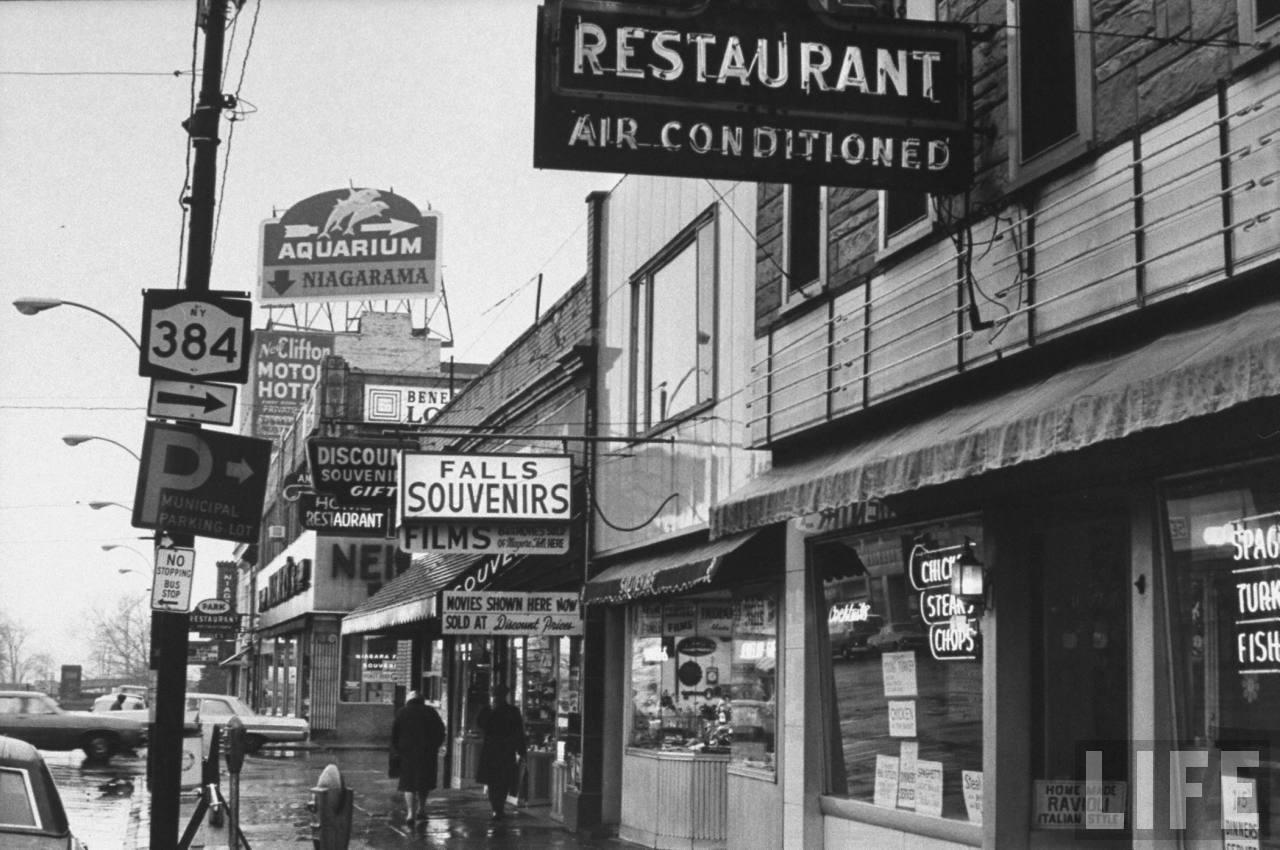 Pictures of Five Corners in Niagara Falls, ON in 1960s and 70s?